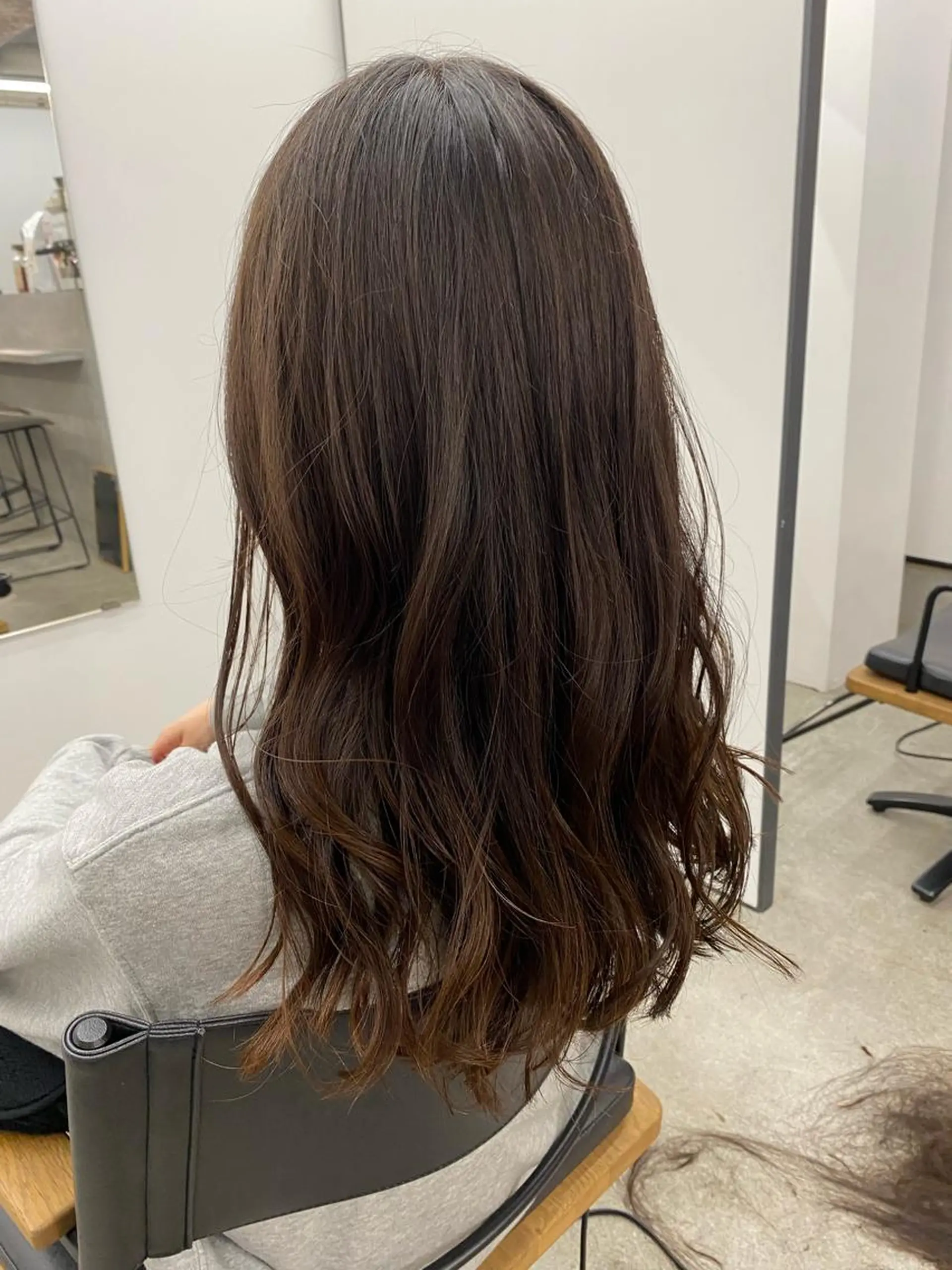 ロング カラー 顔周りカット/透明感 カラー/rioのヘアスタイル