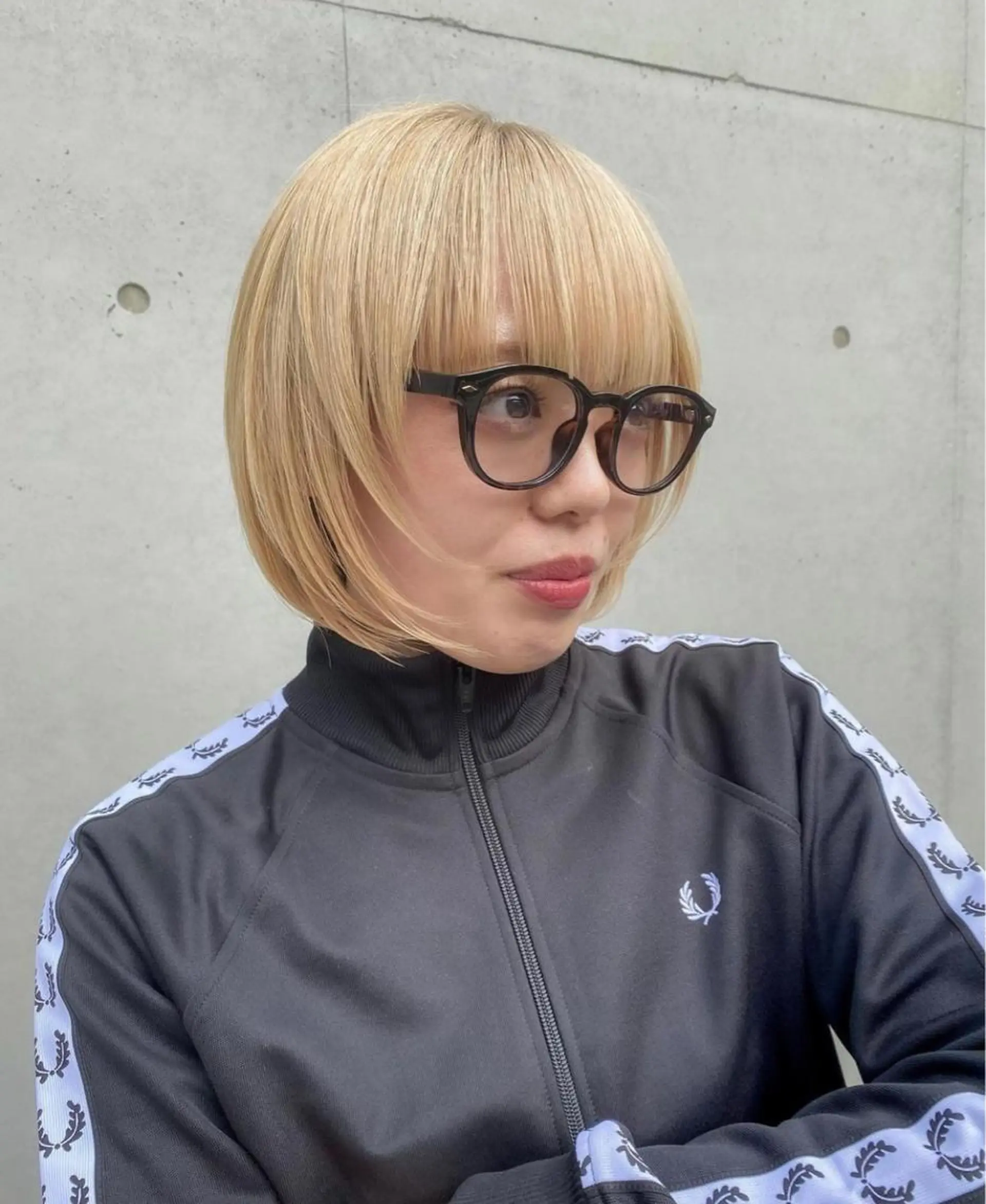 ミディアム カラー ブロンド ヘアカラー トリートメント 🌱ブリーチ・透明感 カラー/mapi🦭のヘアスタイル