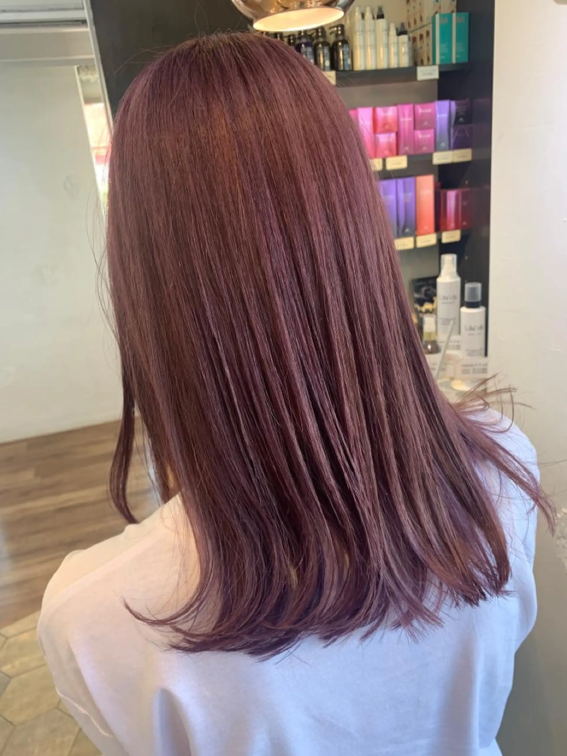 セミロング 加藤 杏のヘアスタイル