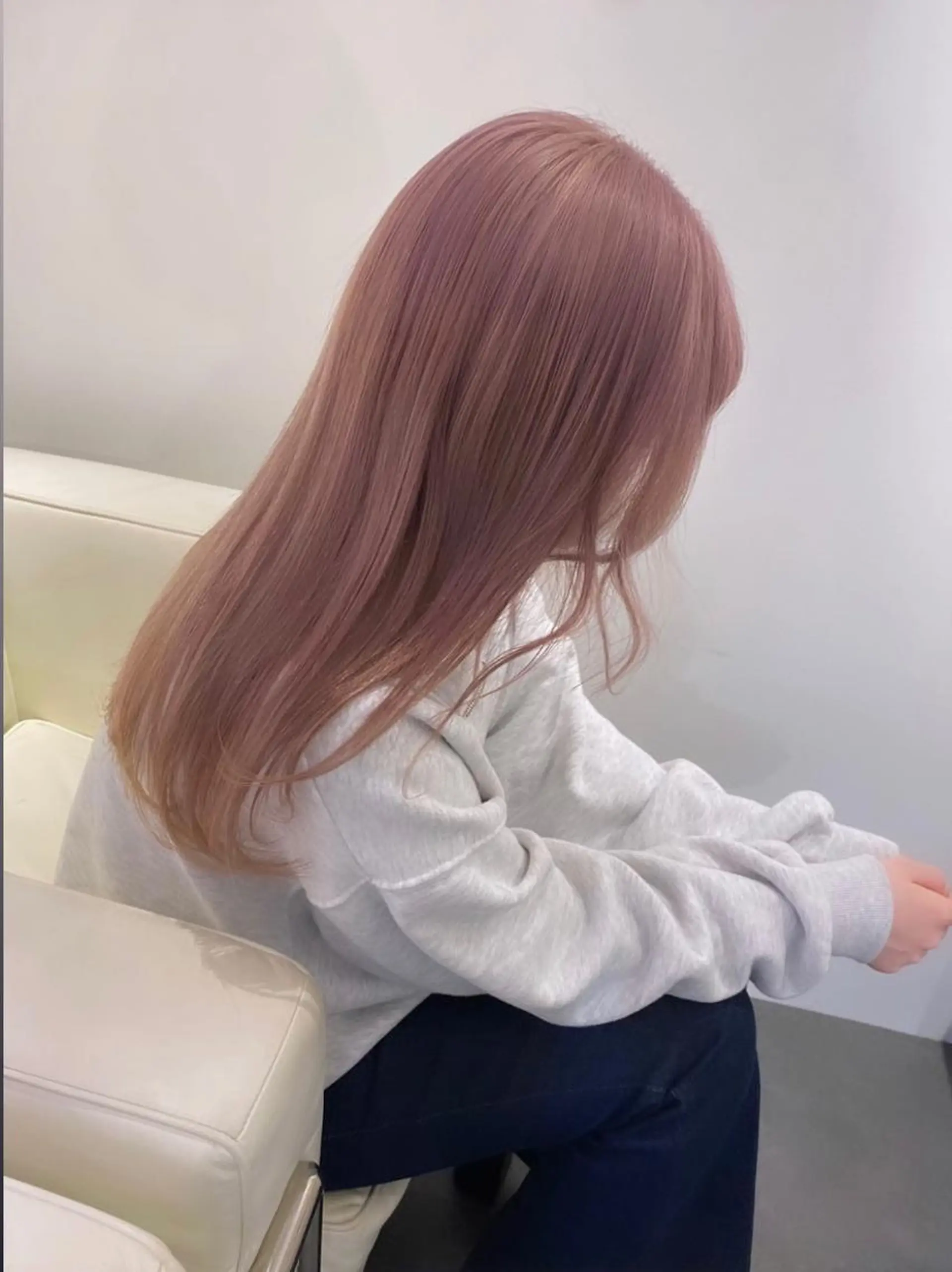 セミロング カラー ヘアカラー トリートメント 小島 貴之のヘアスタイル