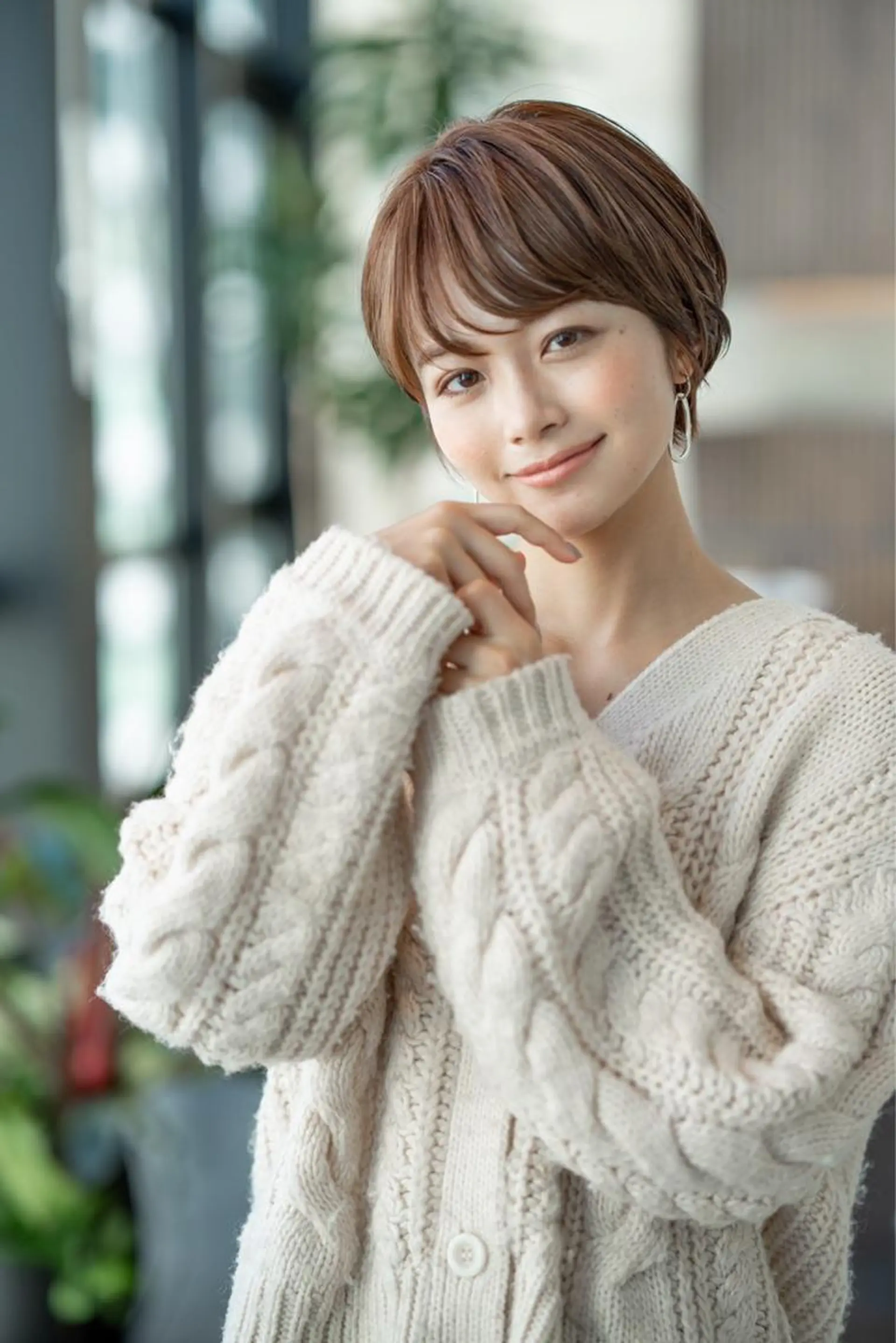 ショート カラー カット ヘアカラー トリートメント 🉐レイヤー/塩見 弘樹🉐渋谷のヘアスタイル