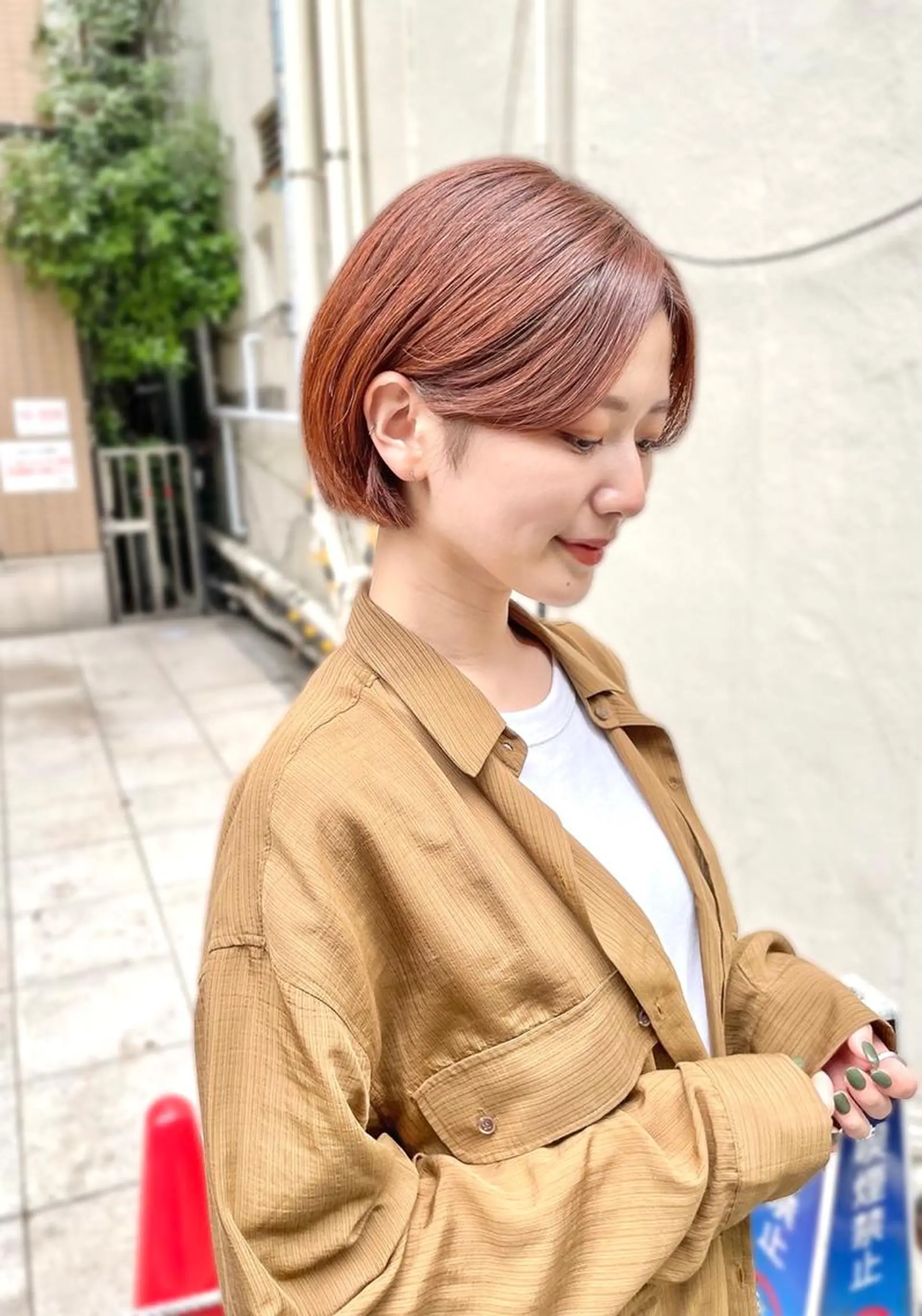 ショート カラー mood tatemachiのヘアスタイル