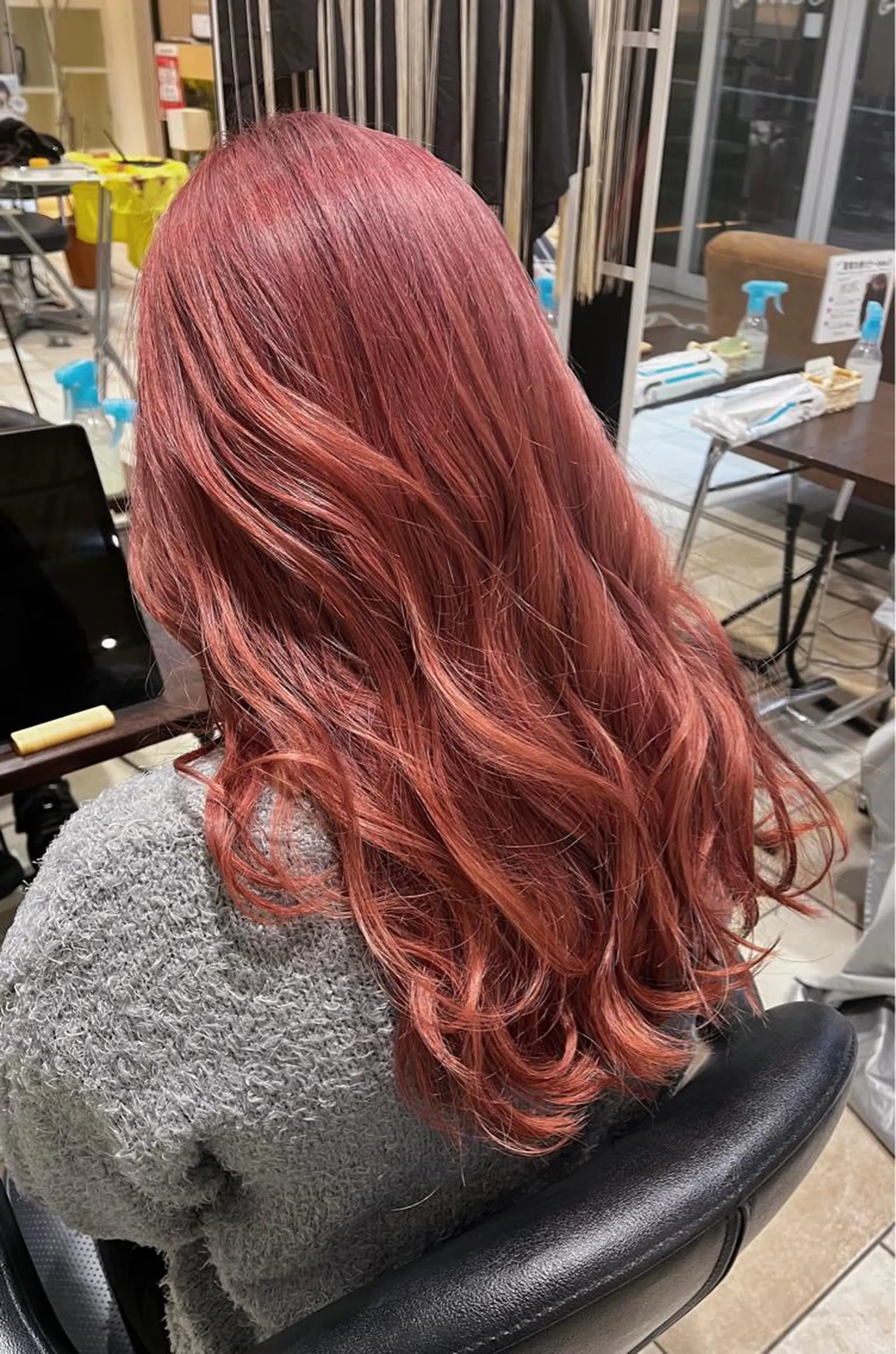 ロング カラー ピンクカラー レイヤー/暖色/ 髪質改善/永礼芳果のヘアスタイル