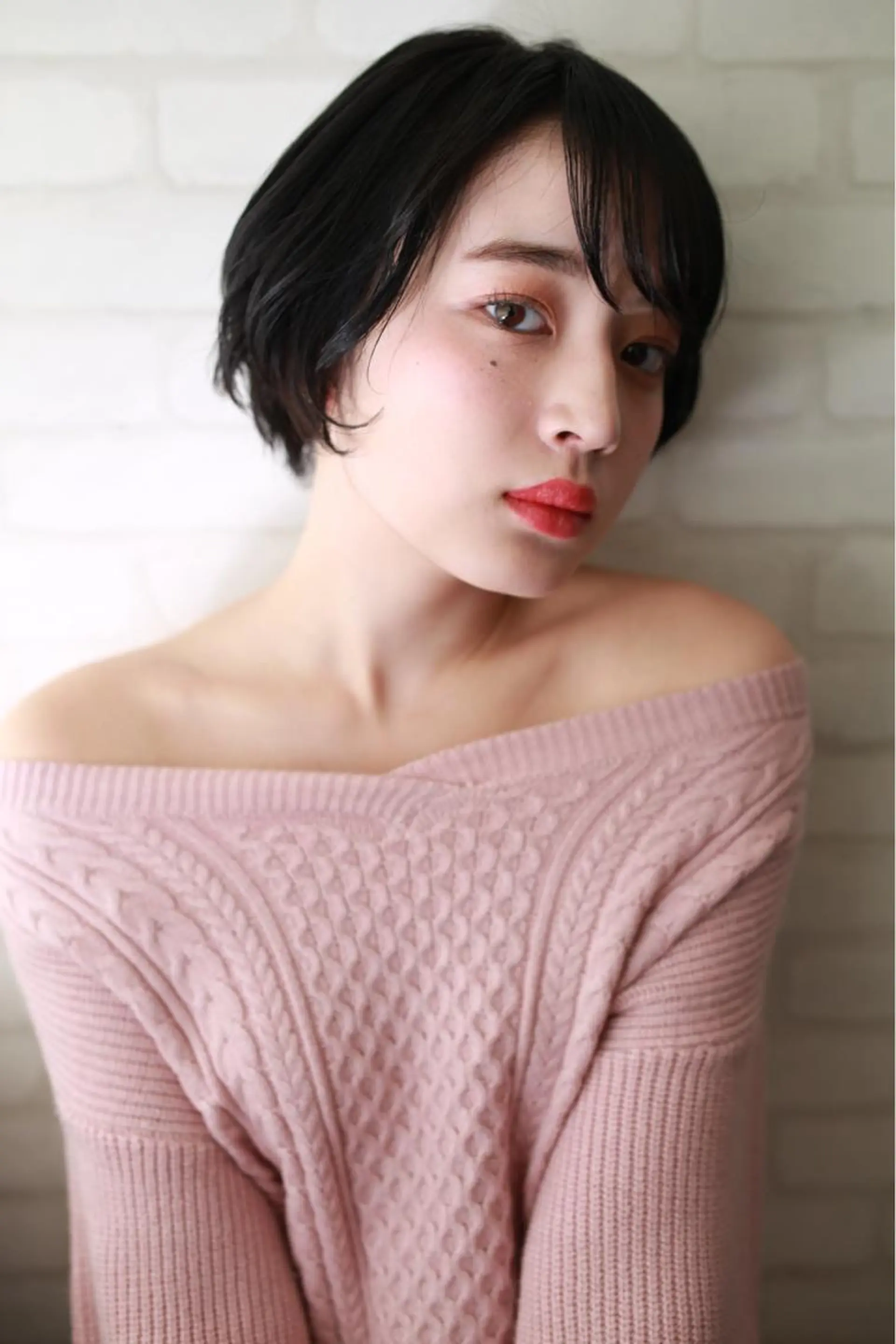 ショート カラー パーマ ヘアアレンジ メンズ キッズ ネイル マツエク・マツパ premier modelsのヘアスタイル