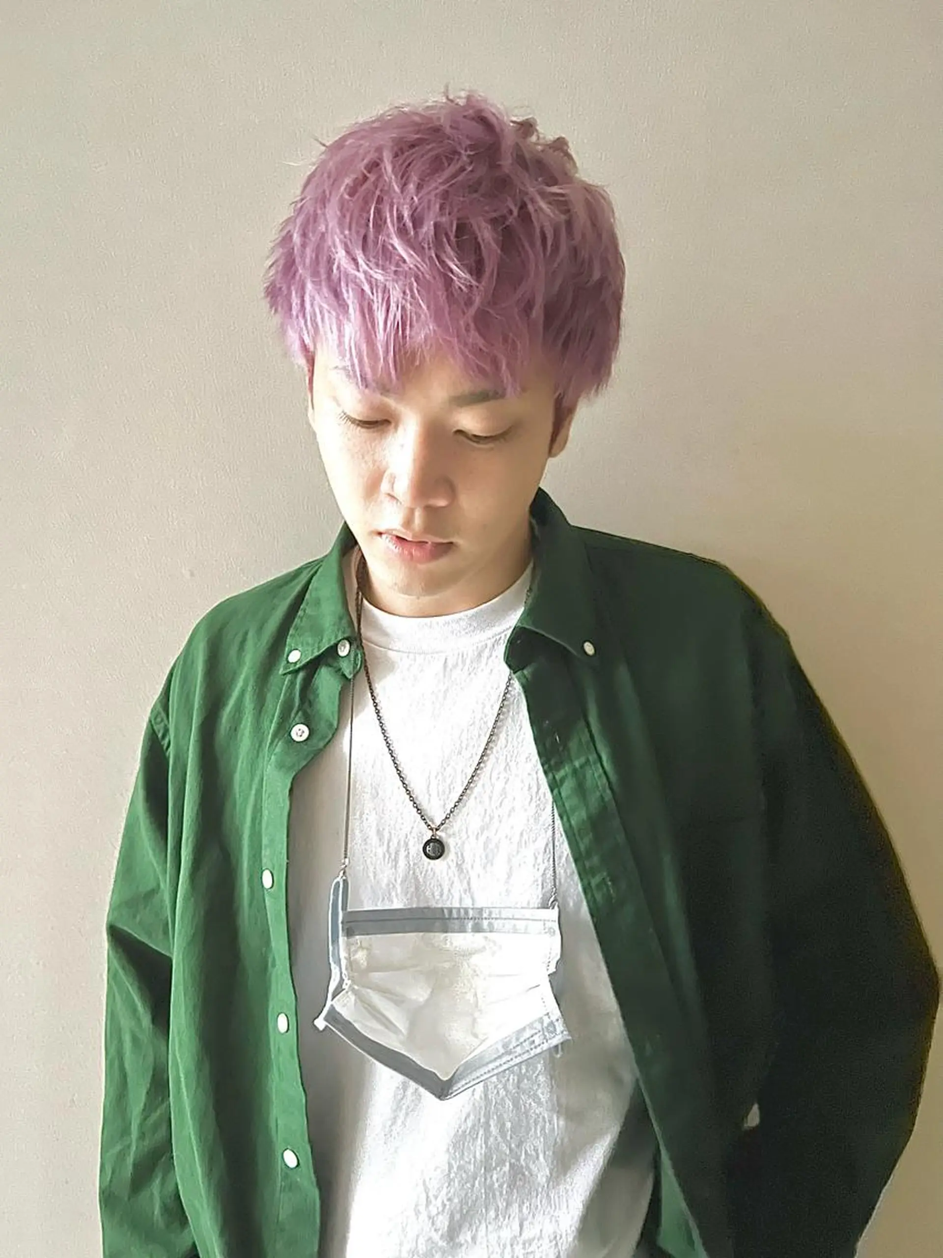 ショート カラー ヘアアレンジ メンズ ヘアカラー ハイトーン/デザイン /ひさやのヘアスタイル