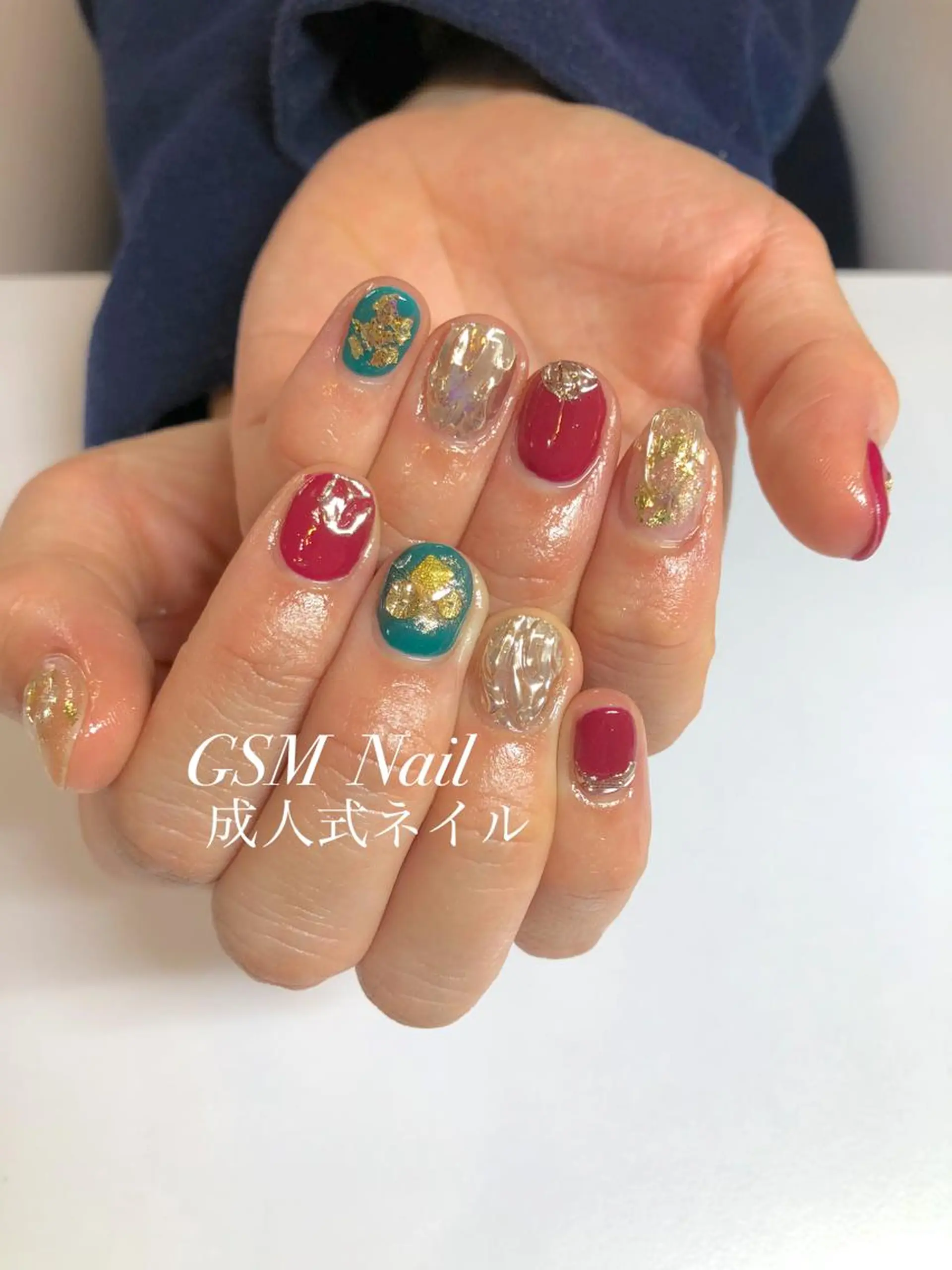 ネイル 成人式 nail salon GSMのネイルデザイン