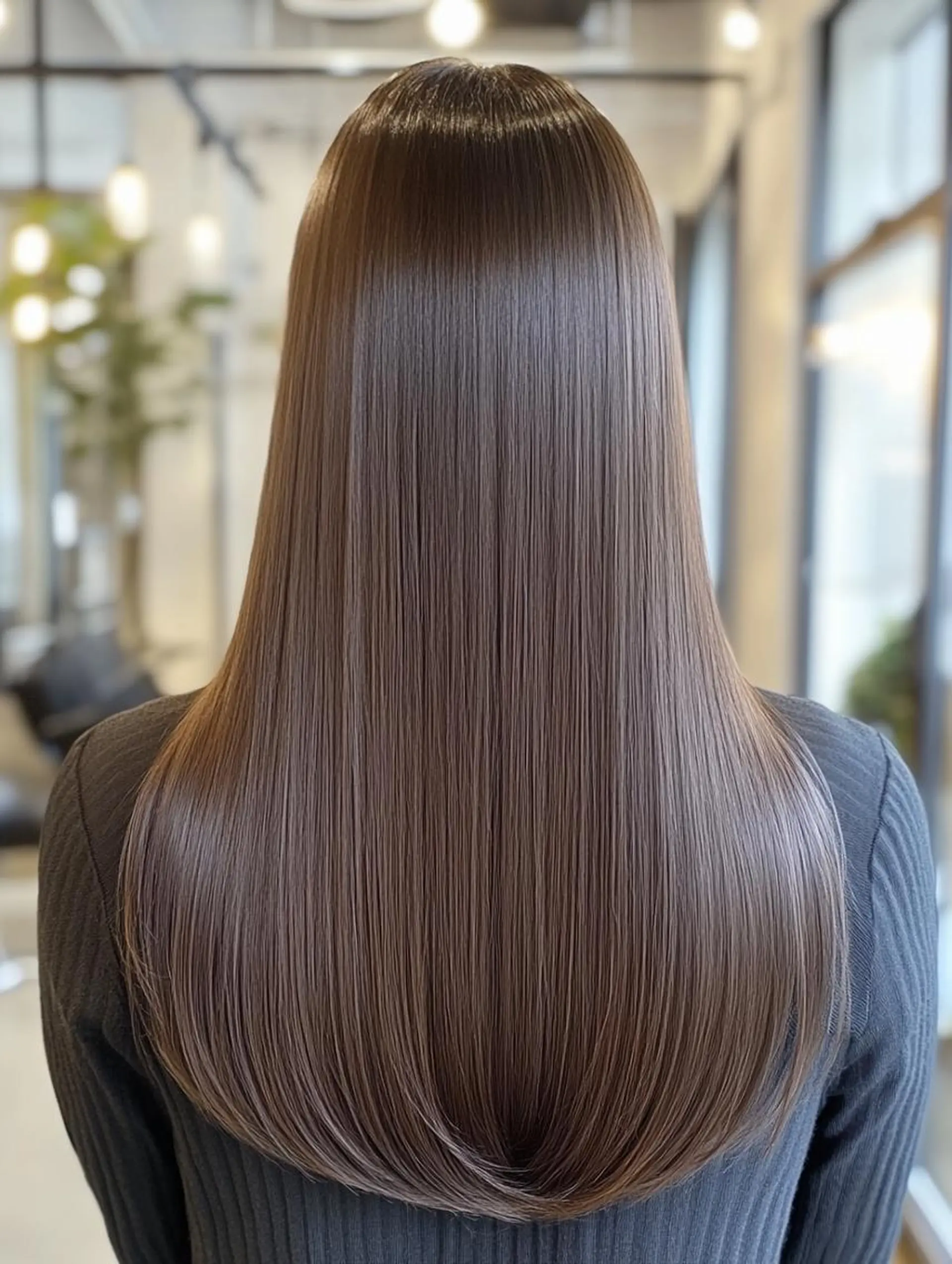 ロング 髪質改善 縮毛矯正 トリートメント 縮毛矯正/艶カラー/ ブリーチ/SHOTAのヘアスタイル