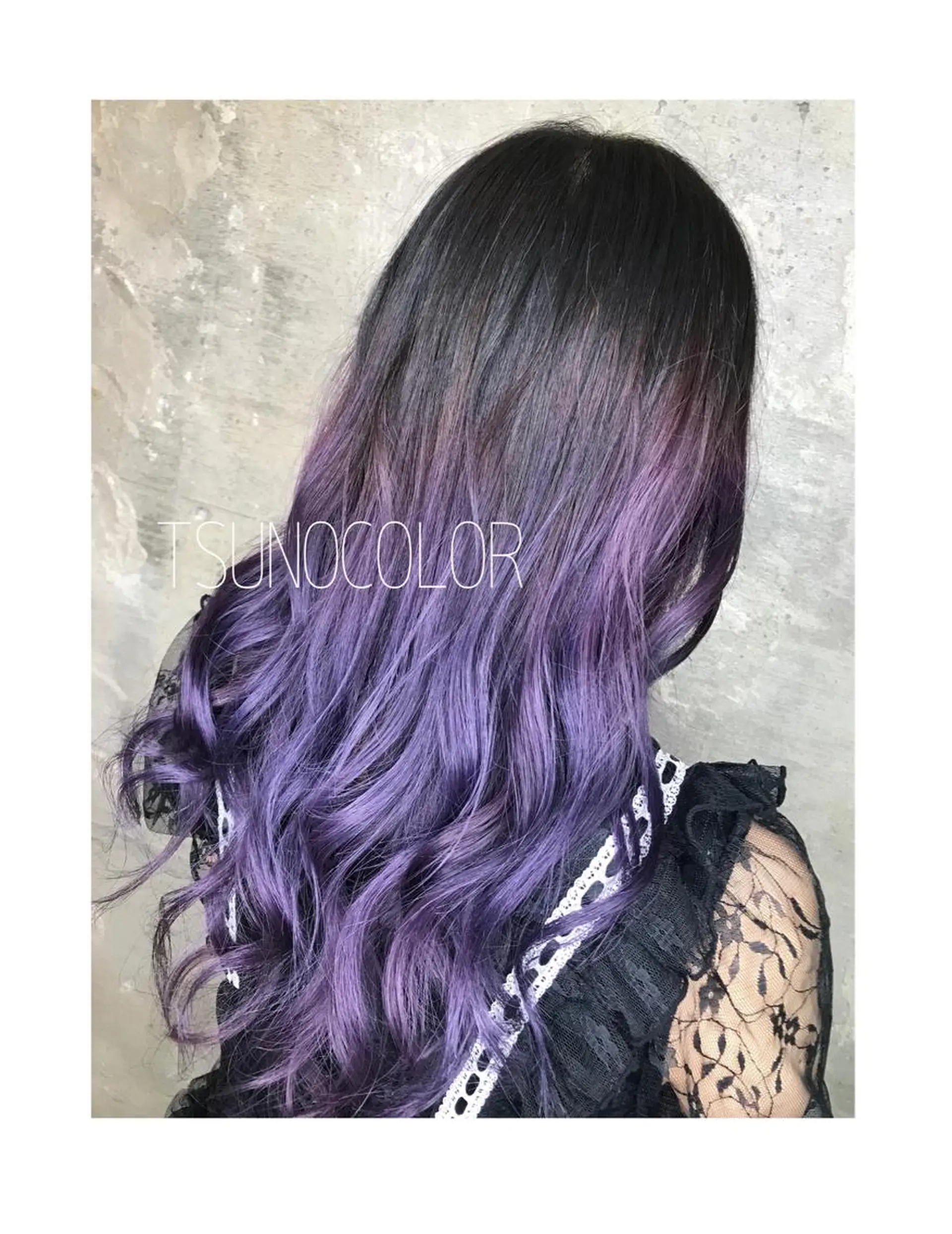 ロング カラー グラデーションカラー GARU-ガル-所属・TSUNO🦖 派手髪/オタク美容師のヘアスタイル