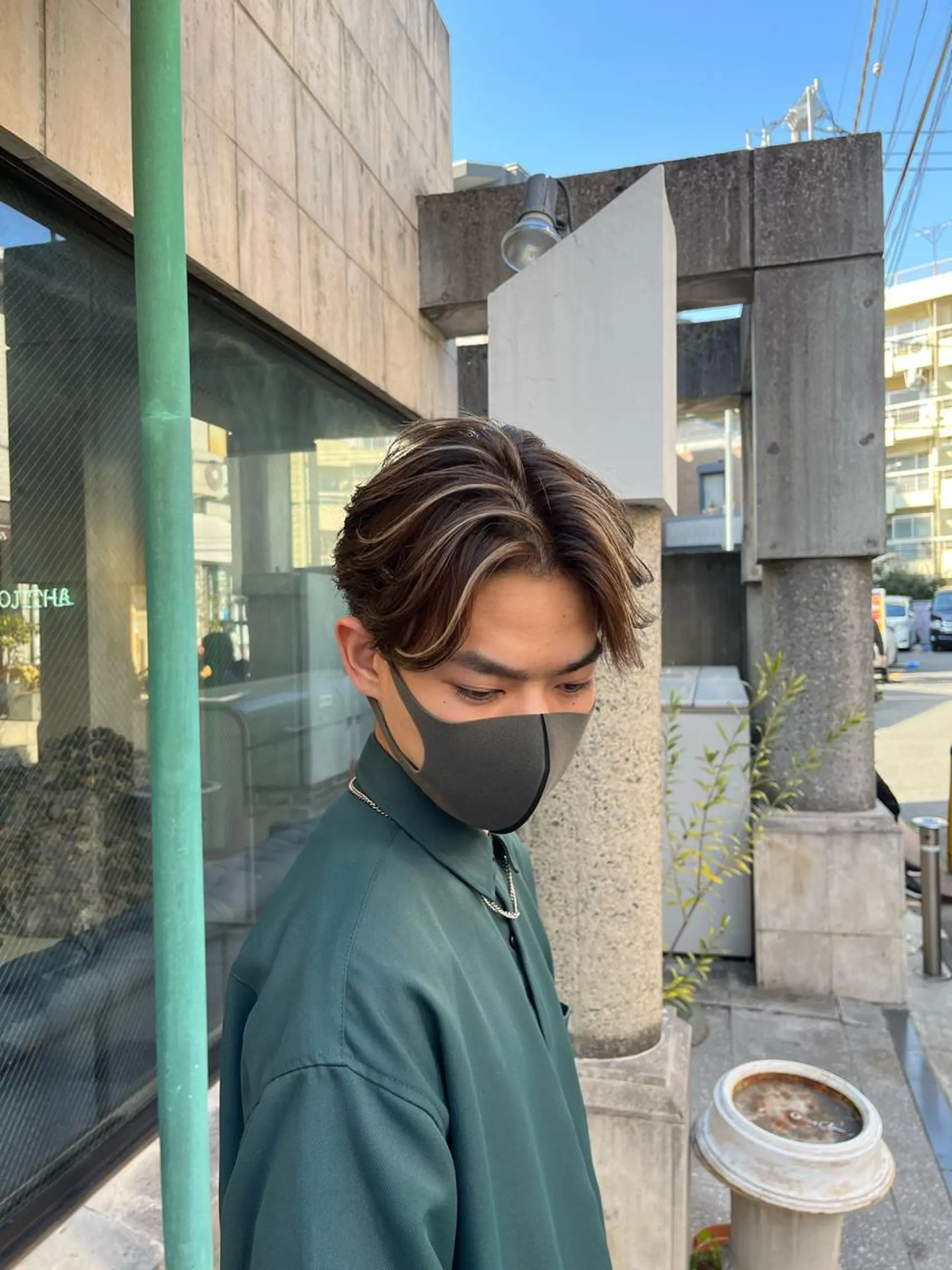 カラー メンズ メンズハイライト ハイライトカラー カット ヘアカラー トリートメント DX所属・✨メンズスタイル✨ Daiのヘアスタイル