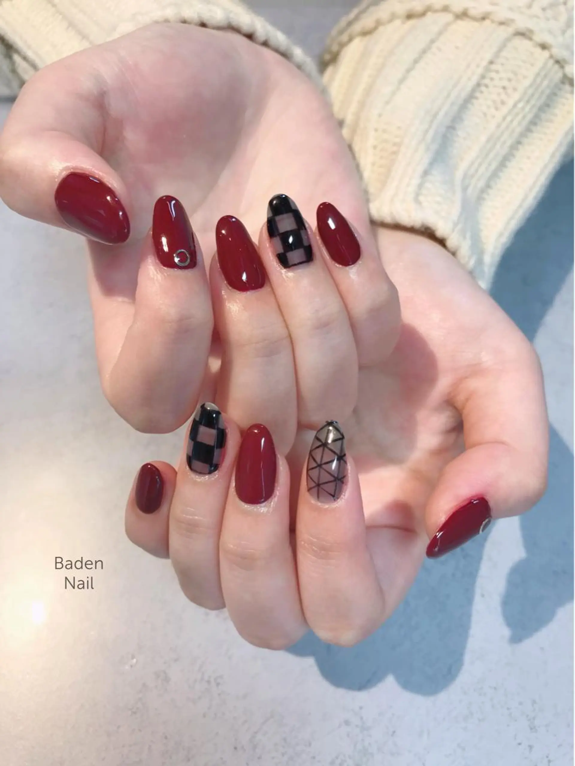 ネイル ハンドネイル Baden Nail ﾊﾞ-ﾃﾞﾝ ﾈｲﾙのネイルデザイン