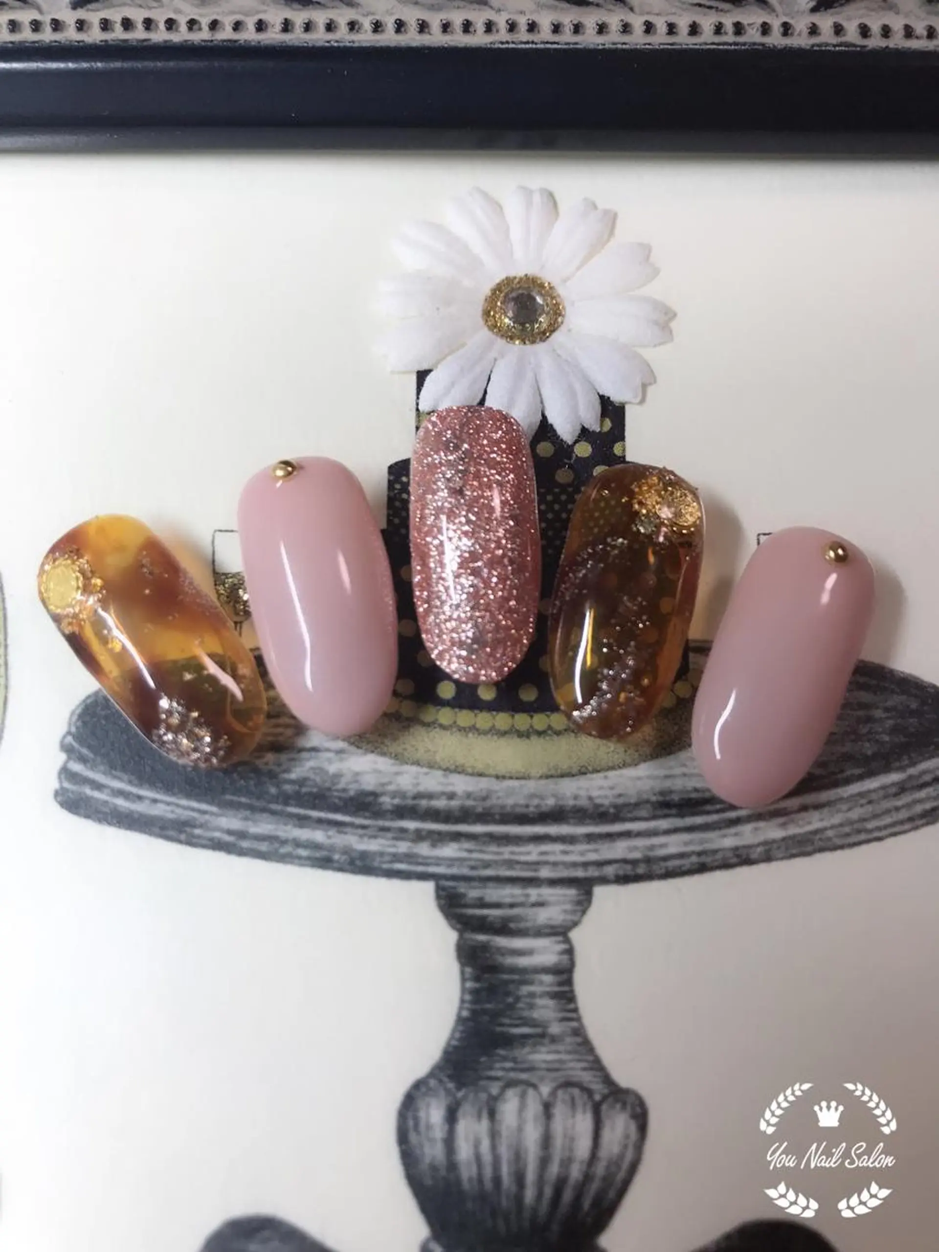 ネイル べっ甲ネイル 狭山店(林) You nailのネイルデザイン