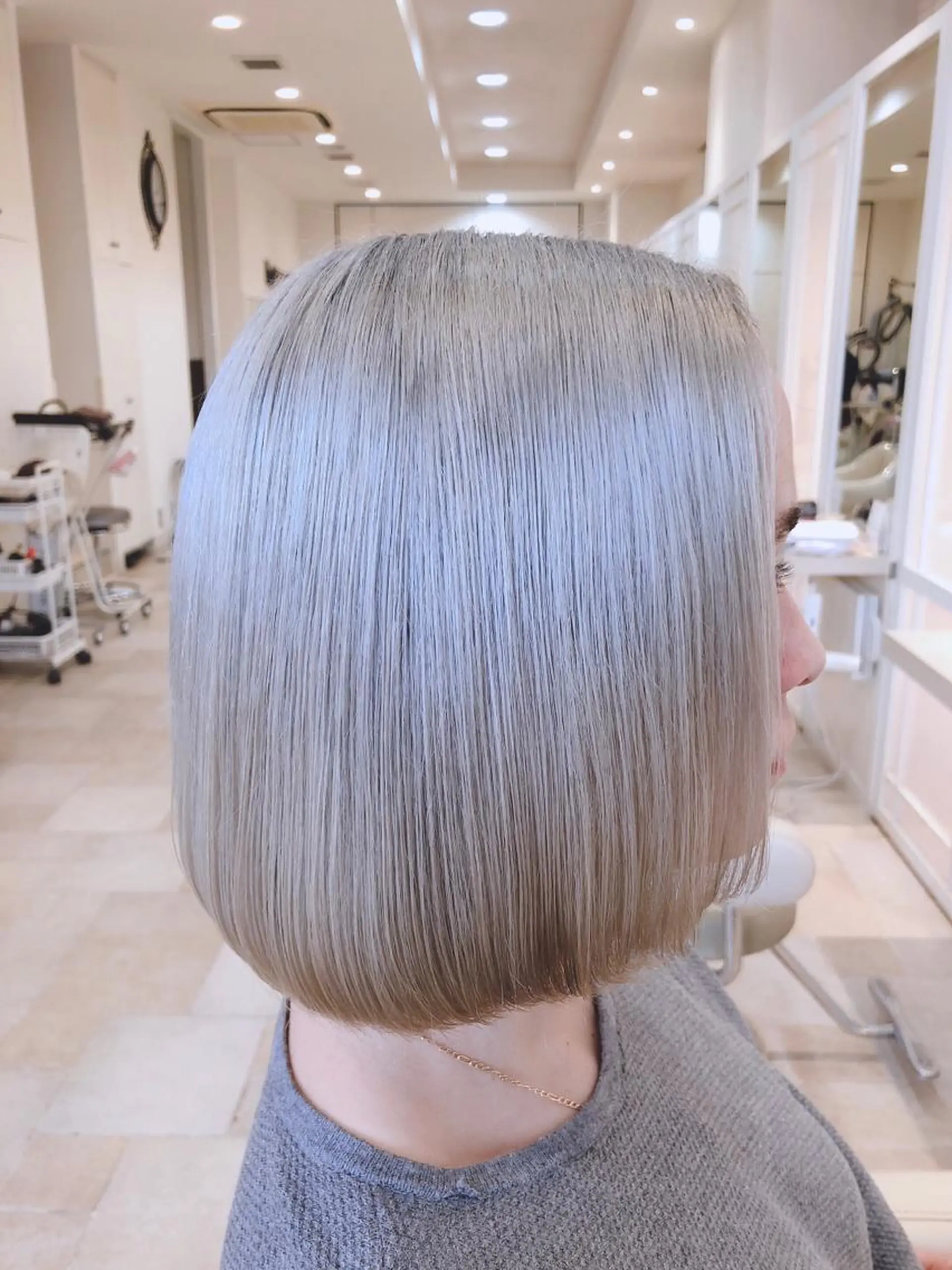 カラー 東梅田エリアカラー ヘアセットNo. 1のヘアスタイル