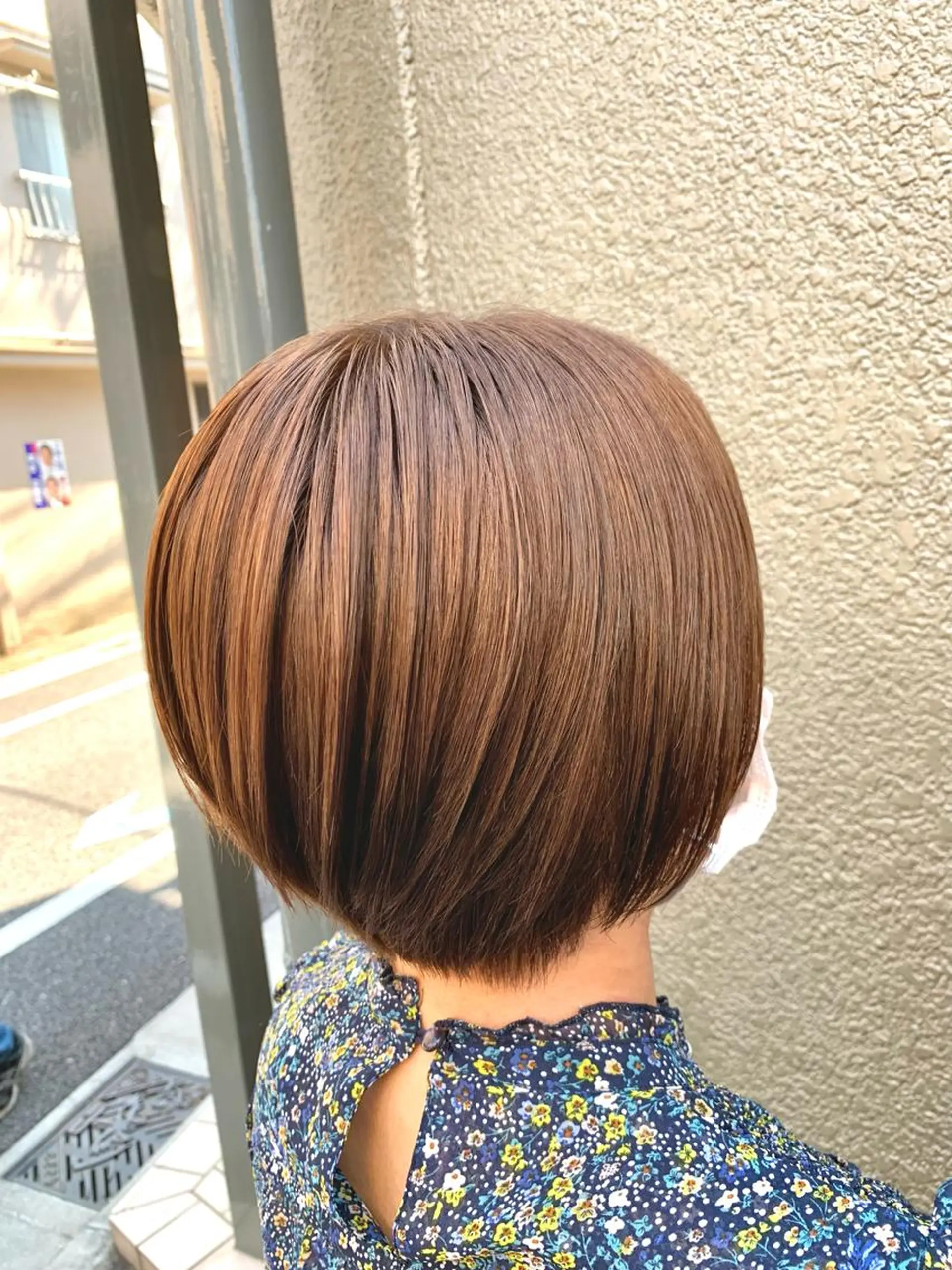 ショート MIRUCO by KURAKU所属・⭐️ハイトーンカラー ⭐️メンズパーマ達成のヘアスタイル