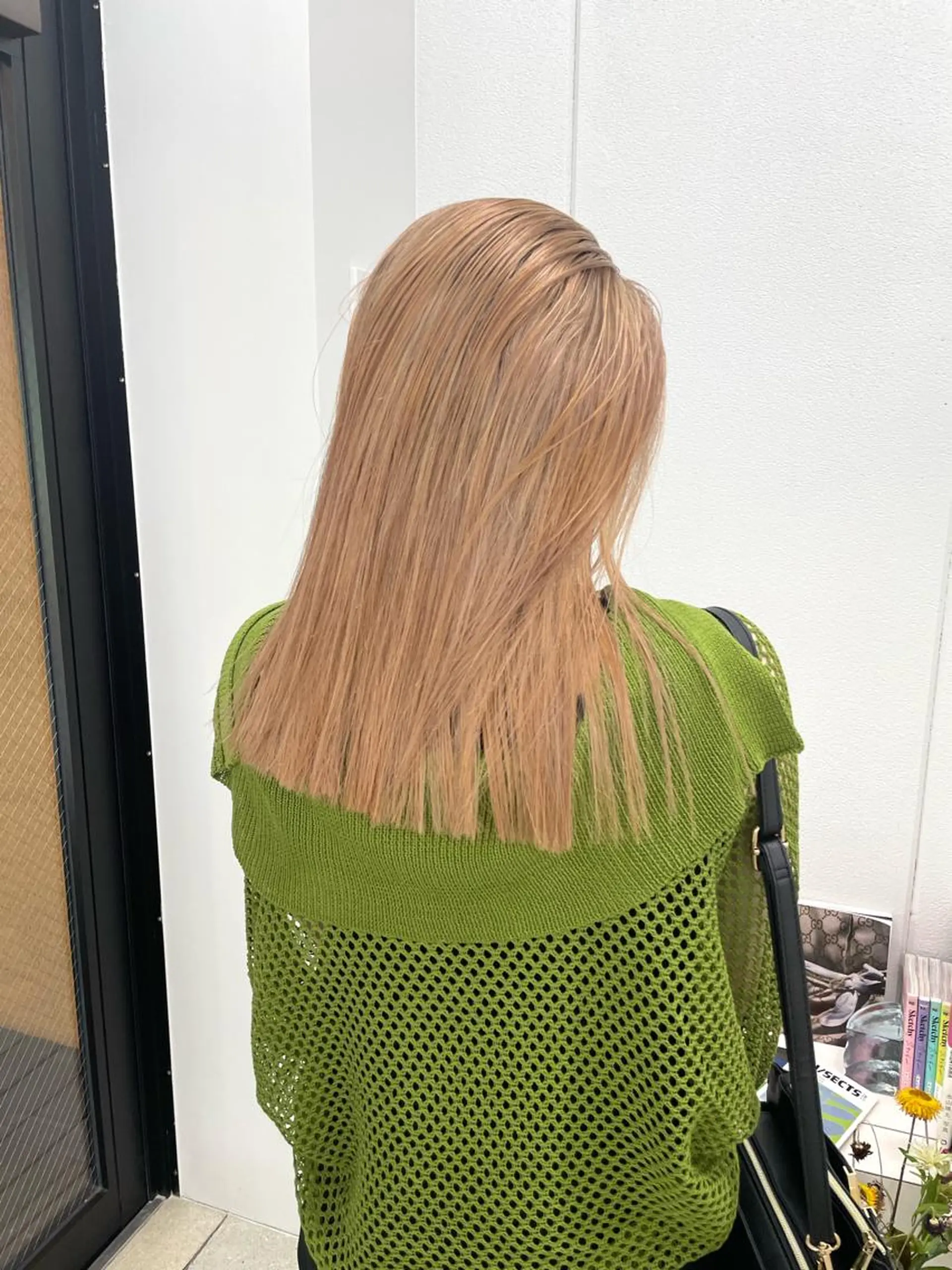 セミロング カラー ヘアカラー トリートメント 関 京磨のヘアスタイル