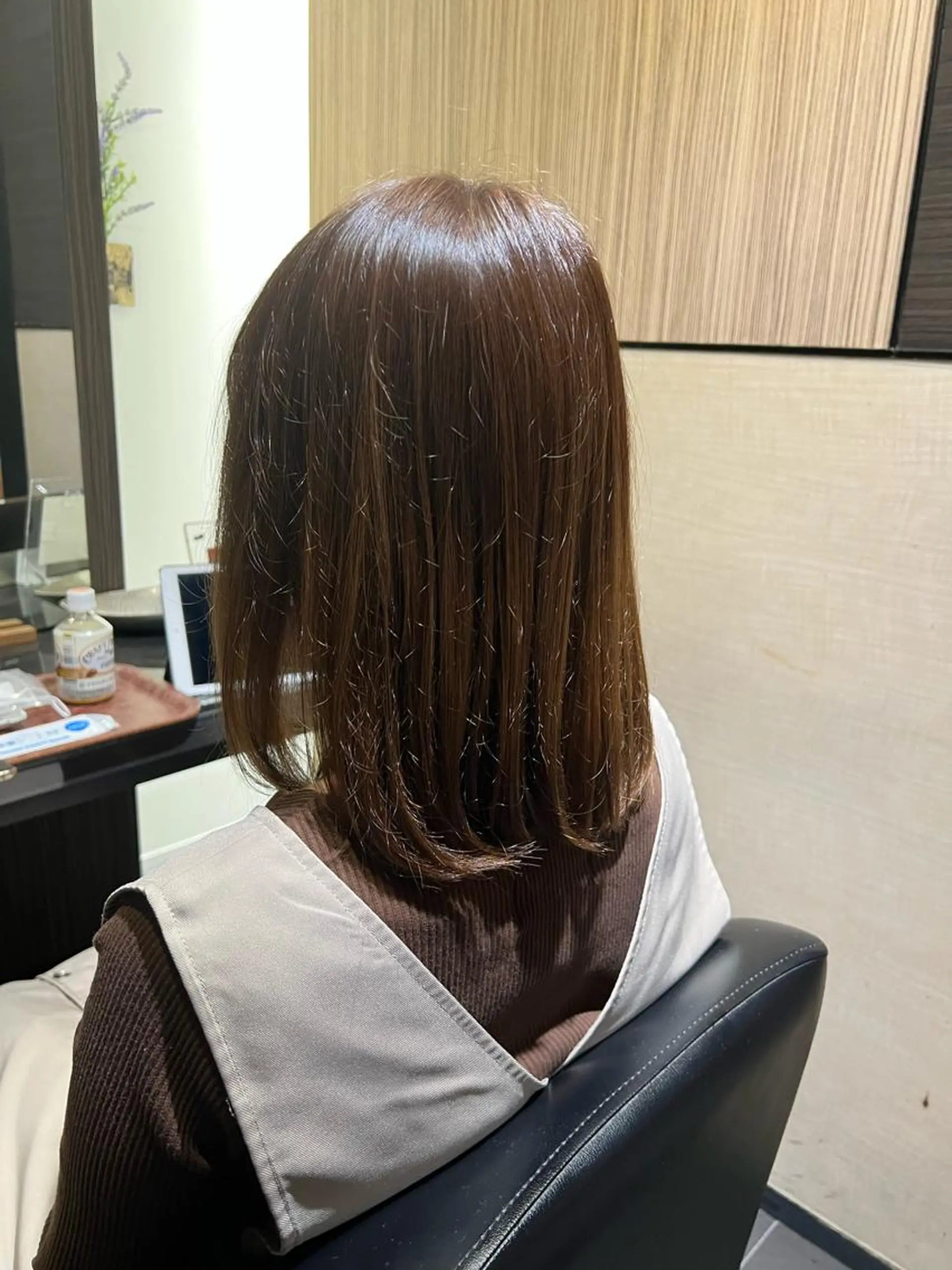 ミディアム ヘアカラー トリートメント 半個室/髪質改善/ 🫧苅屋菜奈子のヘアスタイル