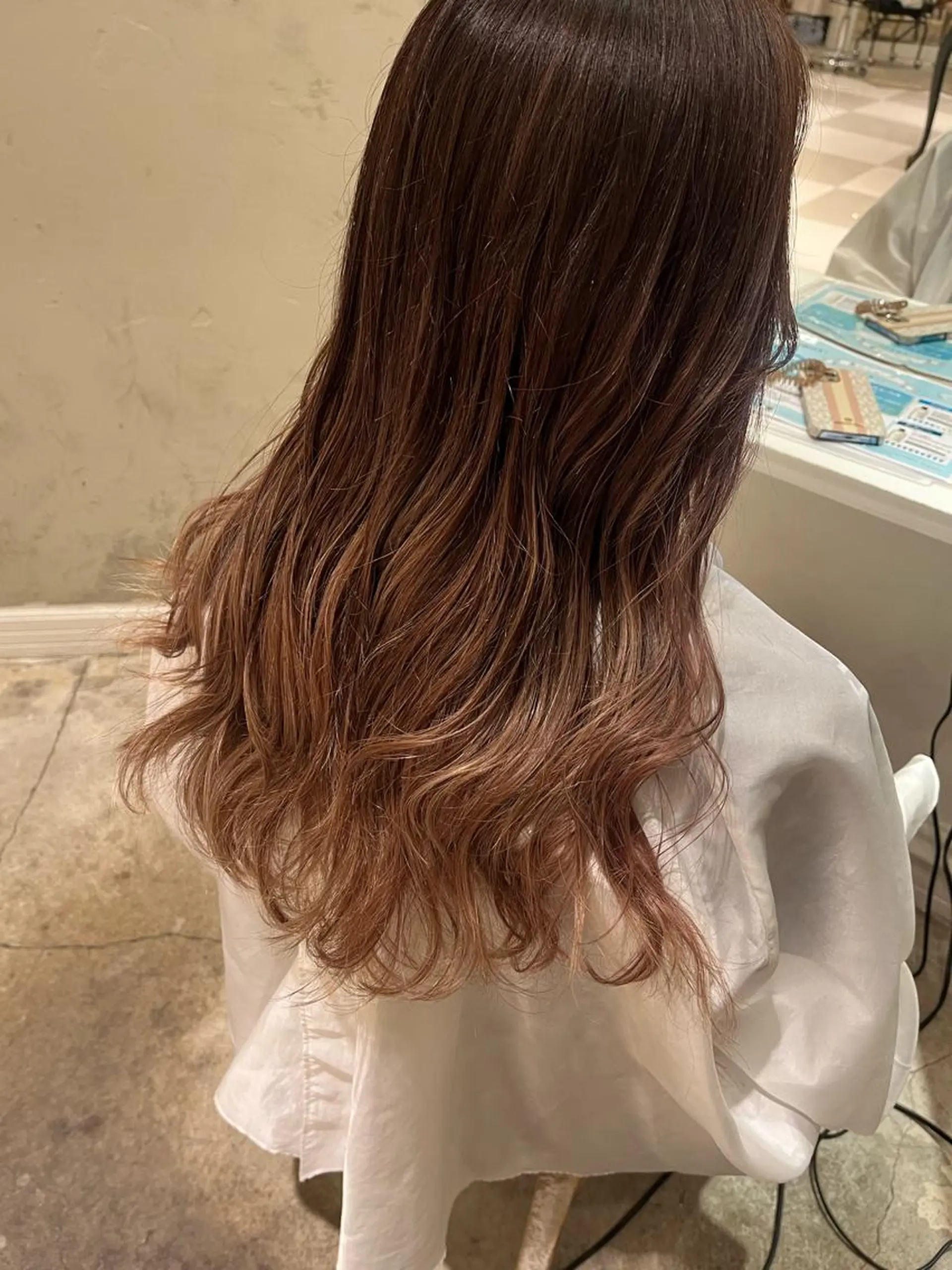 ロング カラー グラデーションカラー ハイライトカラー ハイライト BAROQUE gotou 🌙のヘアスタイル