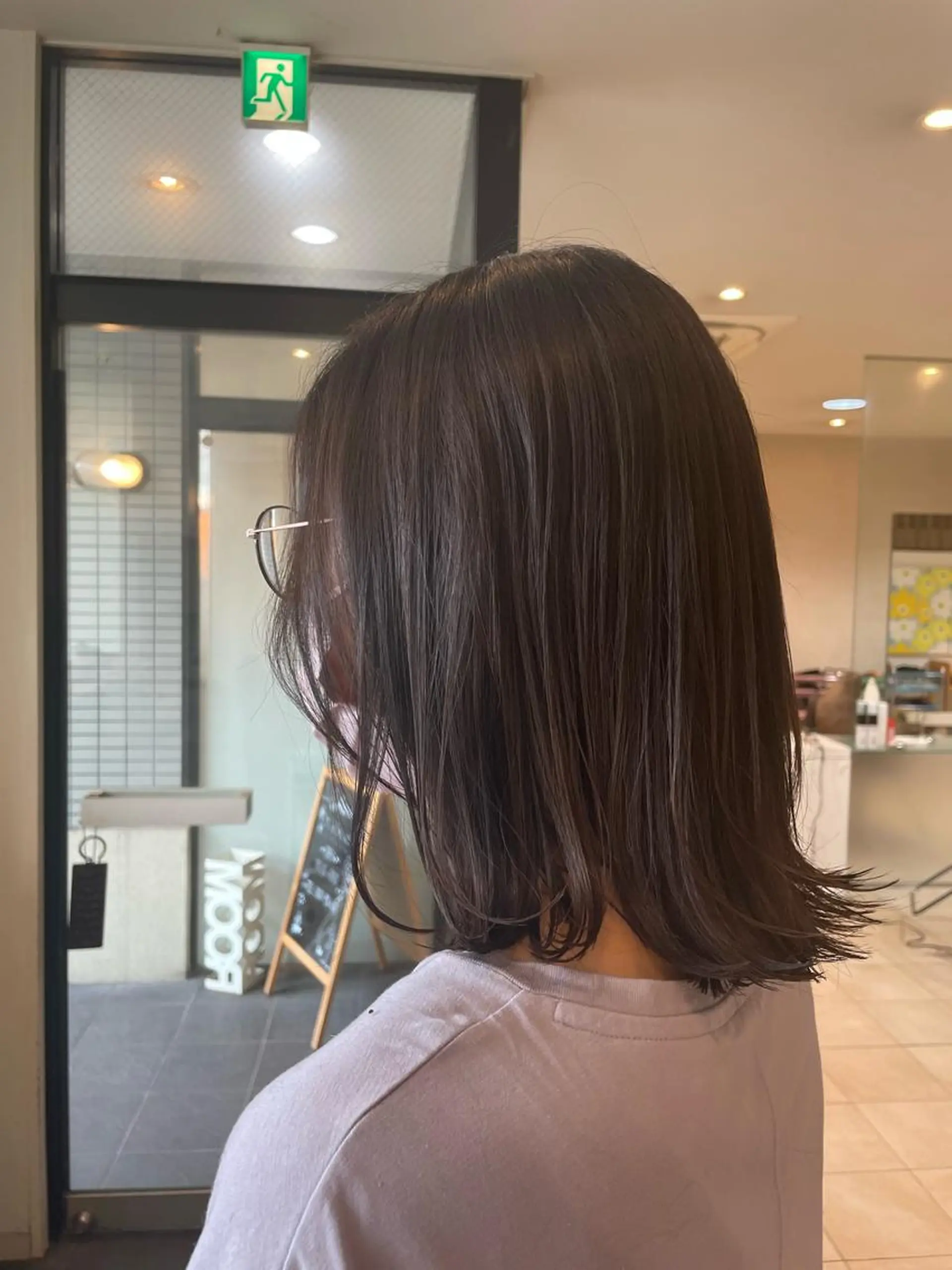 ミディアム ueki ayaneのヘアスタイル