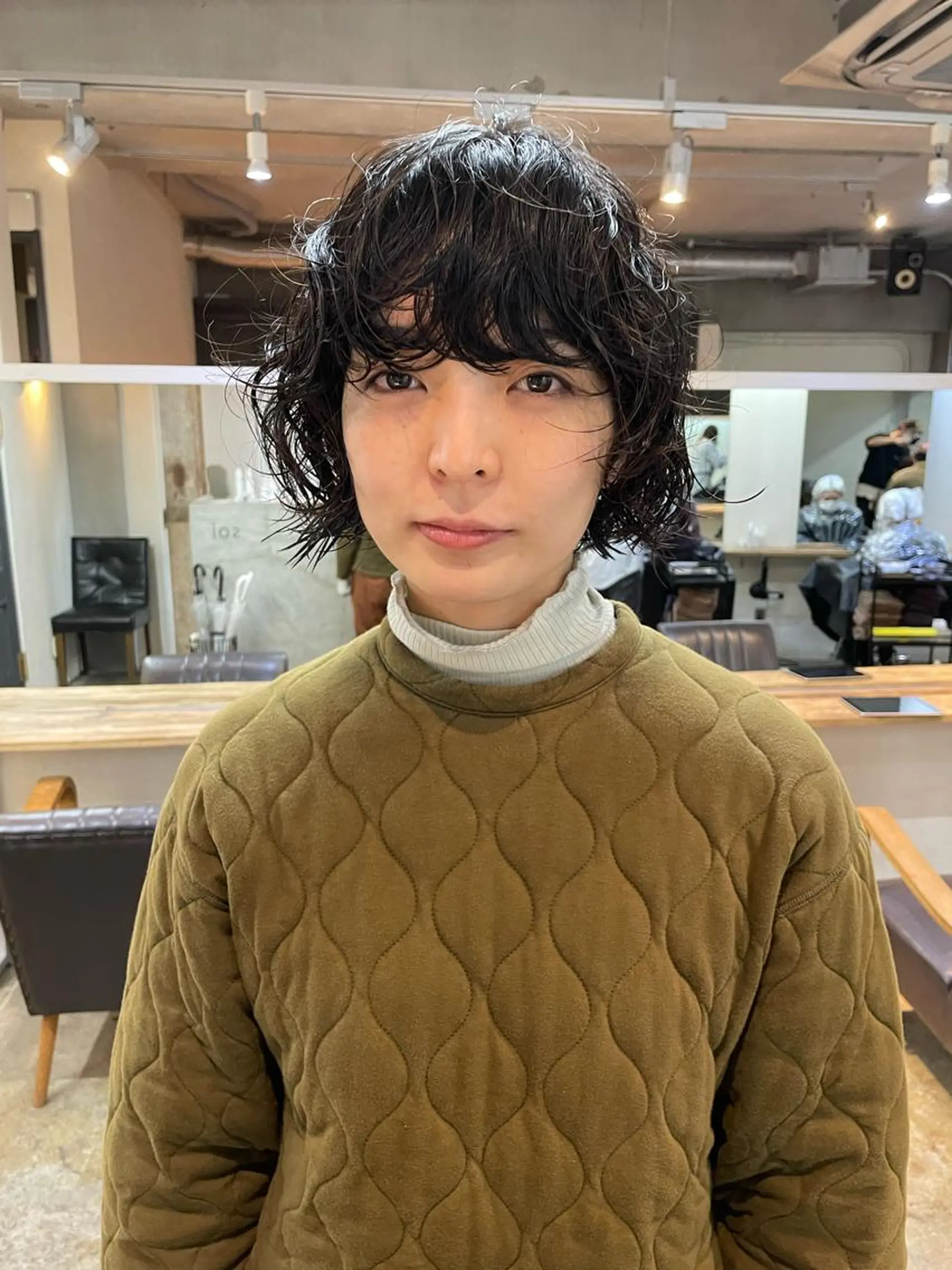 ショート 斎藤祐樹 /レイヤー/パーマのヘアスタイル