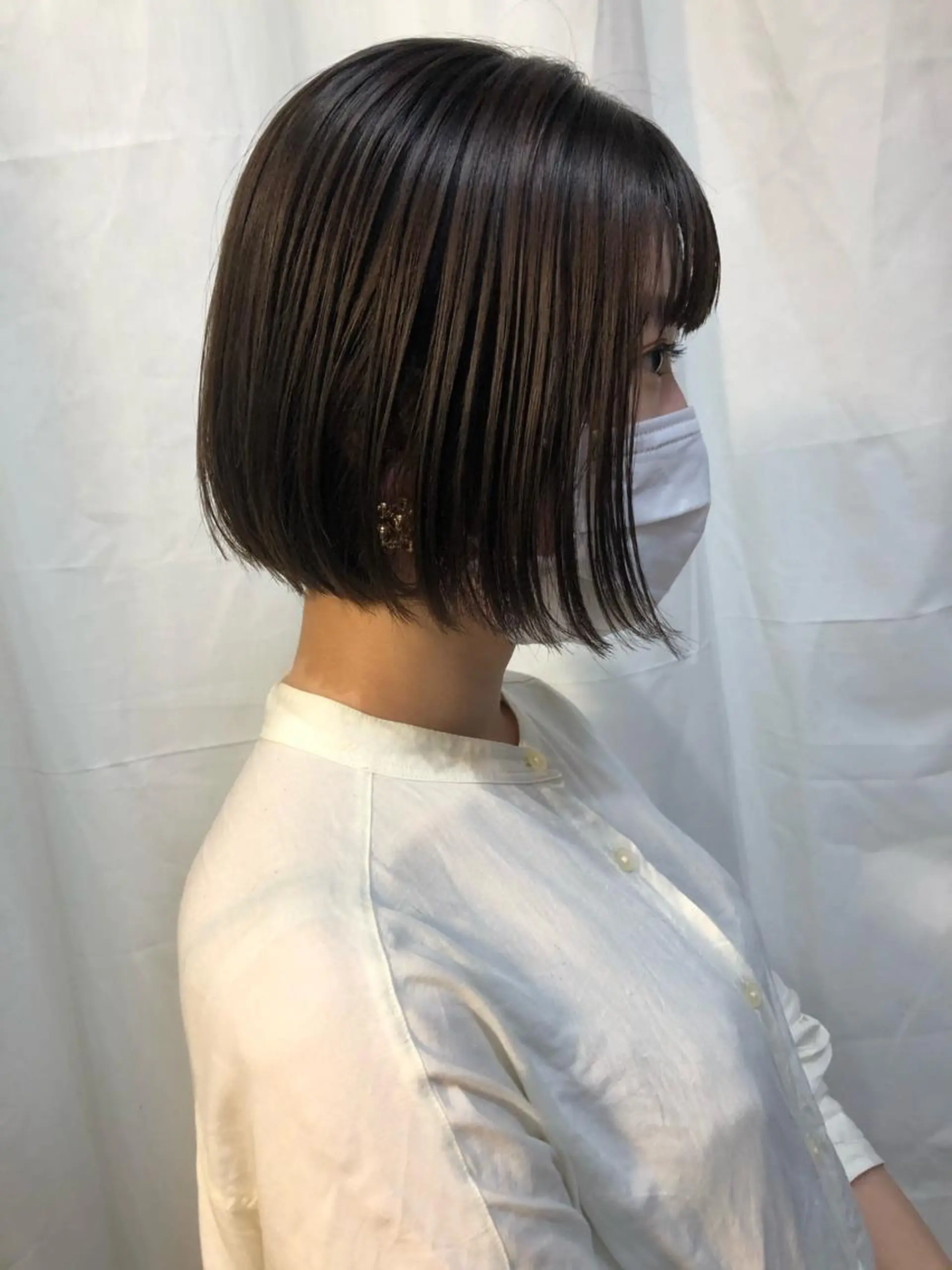 ショート ボブ Pia hair Design Yakuin所属・Pia ツボイ ケイタのヘアスタイル