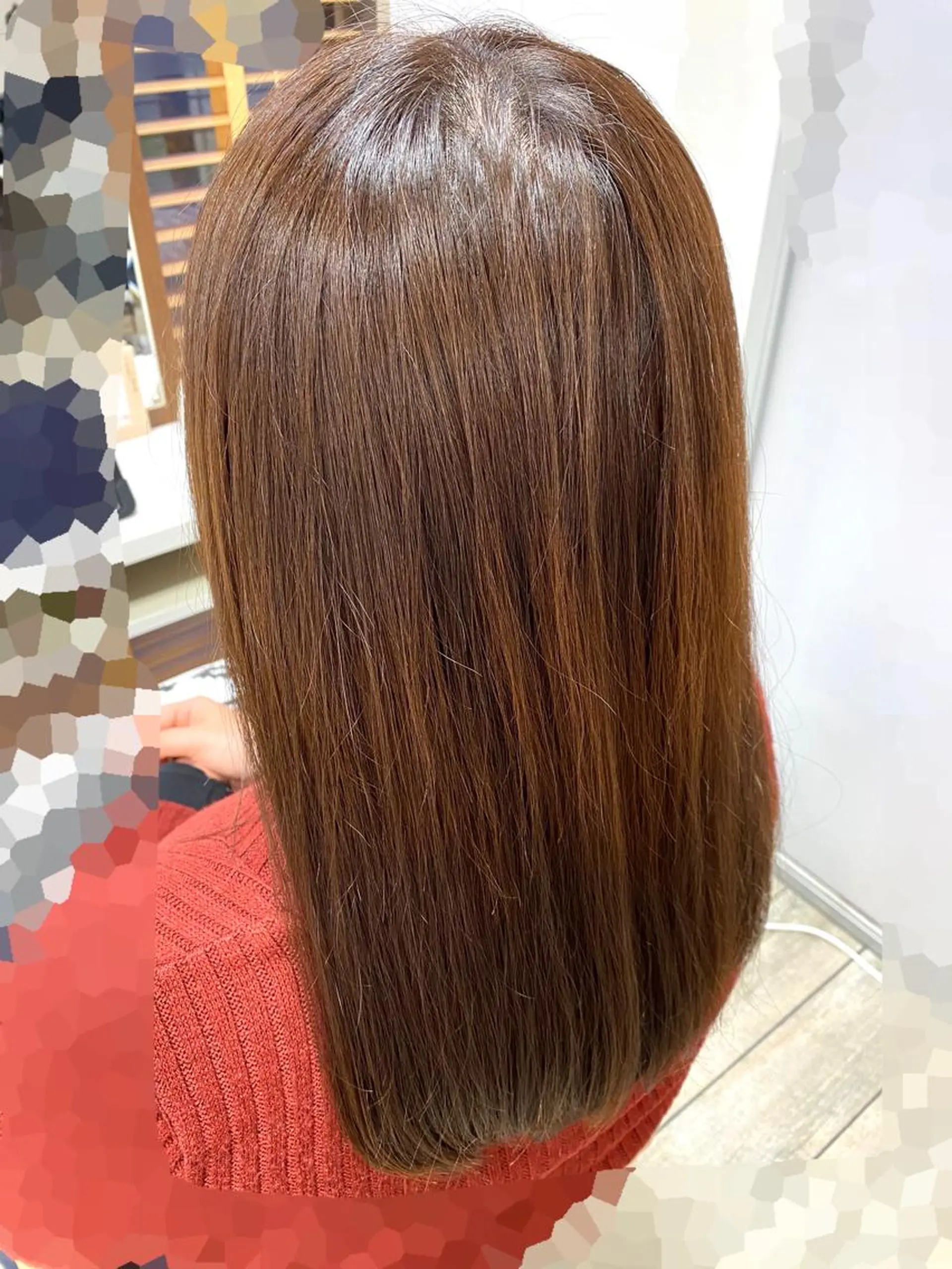 ロング カラー ブラウンカラー ナチュラルブラウン Aloa登戸所属・武田 学のヘアスタイル