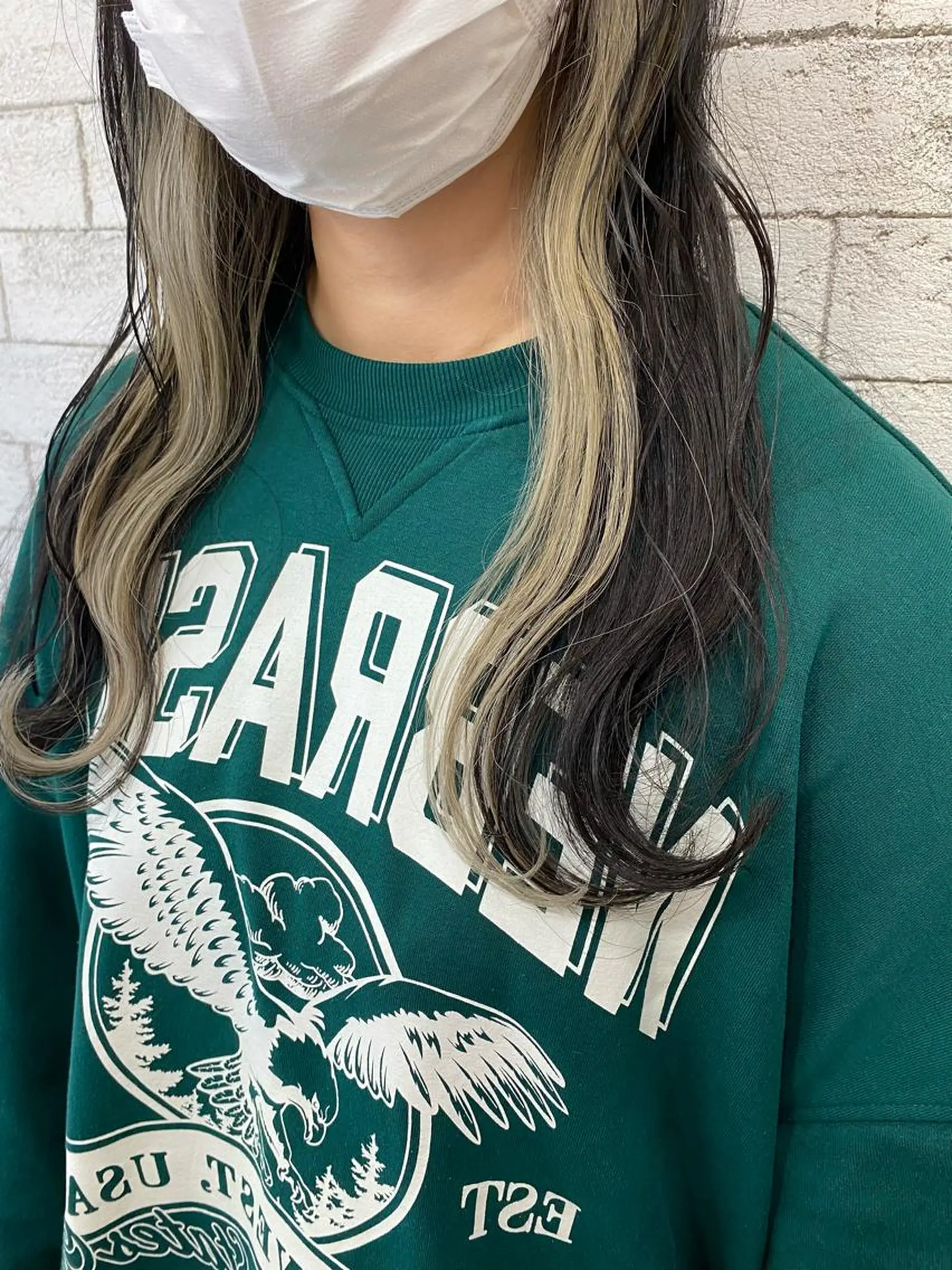 セミロング カラー Eleanor立川北口所属・🦋YUI 髪質改善 ブリーチ　着付け🦋のヘアスタイル