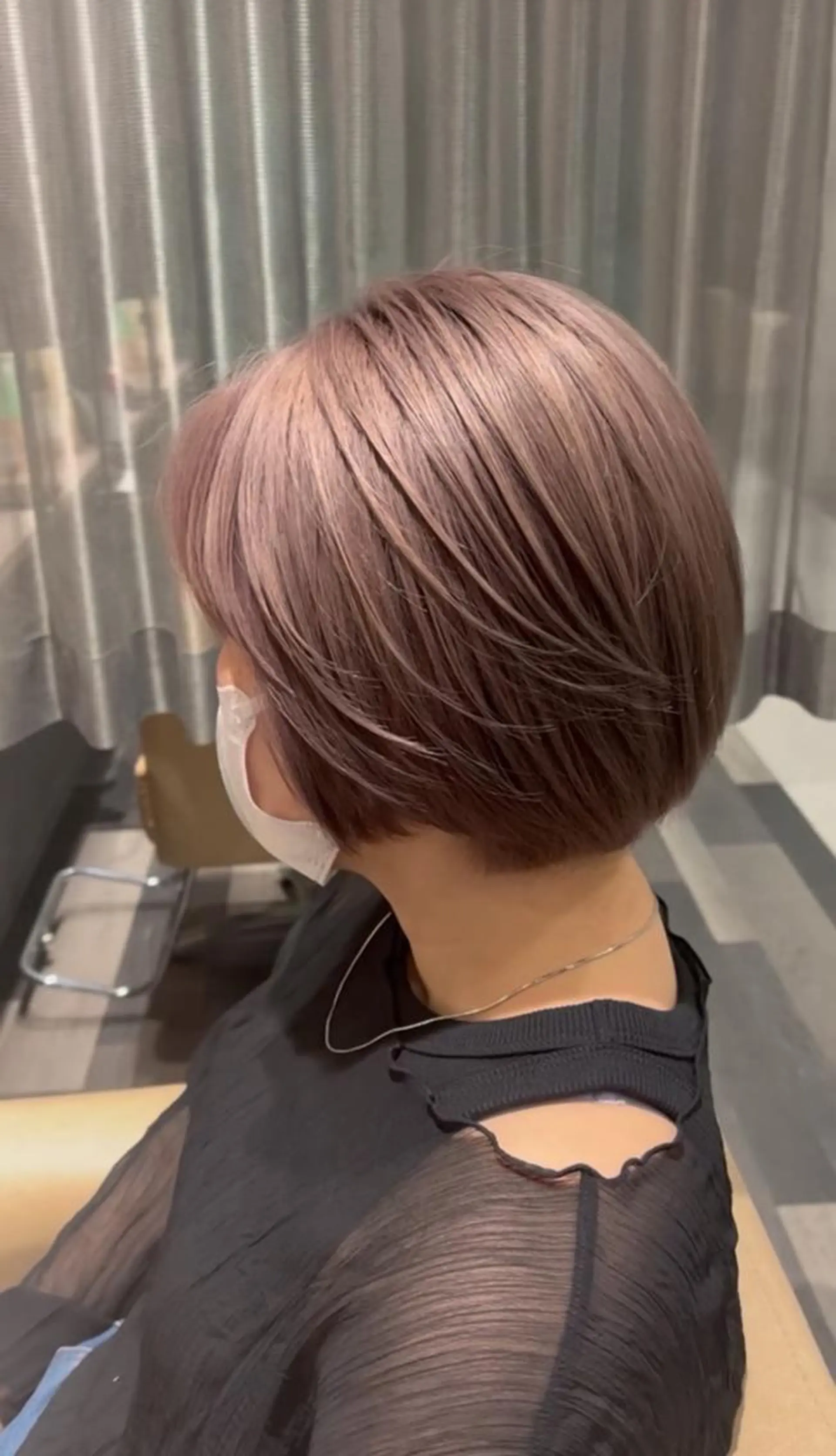 ショート カラー 西中島エリアNo.1 ✨髪質改善ラビマーニのヘアスタイル