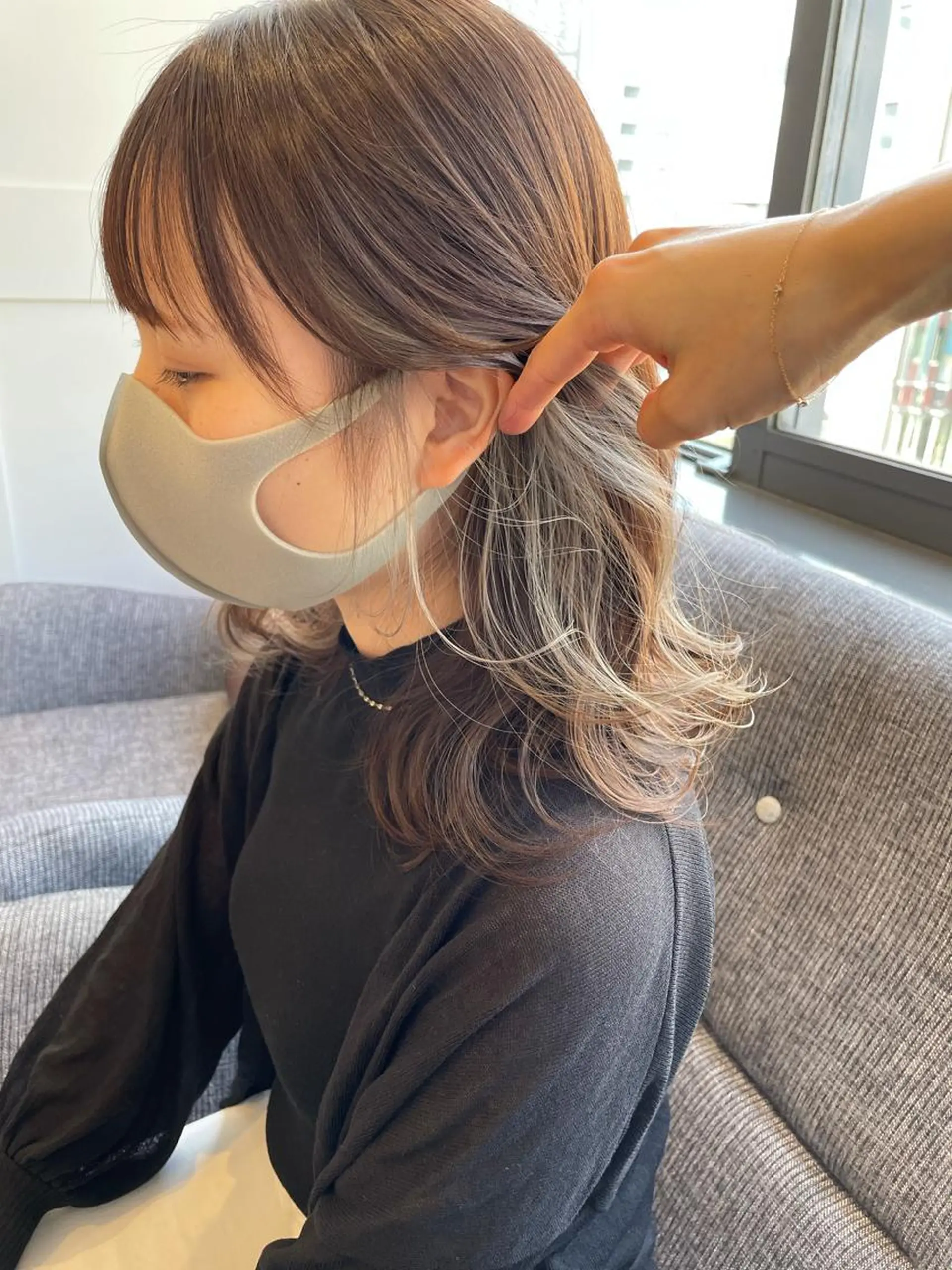 ミディアム Eleanor梅田店 REMIのヘアスタイル