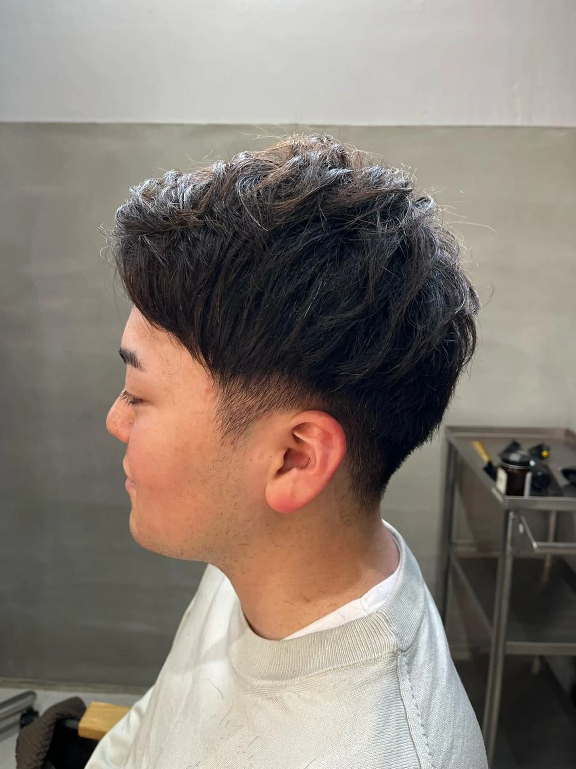 メンズ カット 縮毛矯正/髪質改善/ ハイトーン/Makoのヘアスタイル