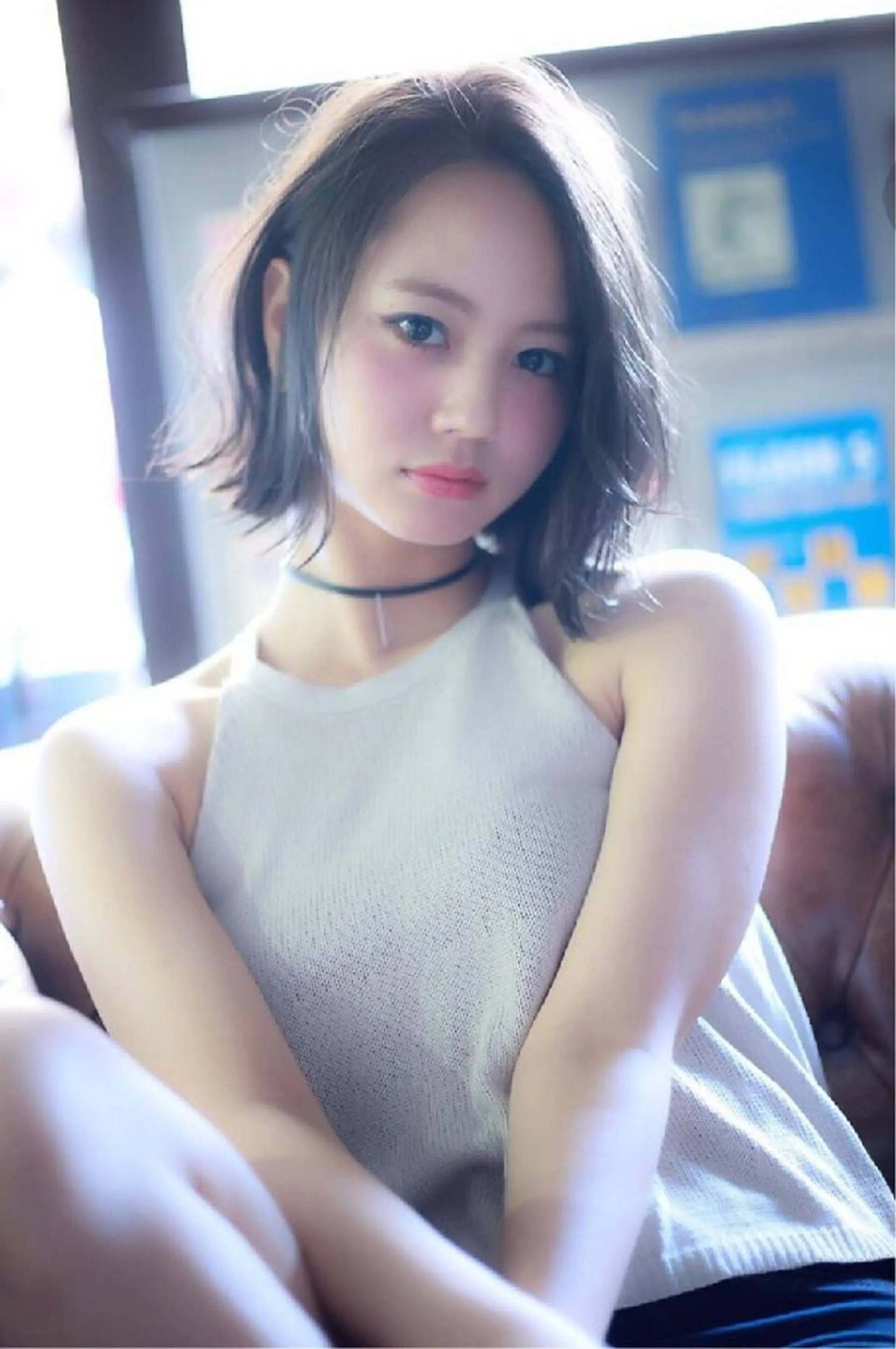 ミディアム カラー パーマ ヘアアレンジ キッズ ネイル メンズ マツエク・マツパ 切りっぱなしボブ ベージュカラー ボブ 外ハネヘア 🌸グレージュ/ ベージュ🌸yutaのヘアスタイル