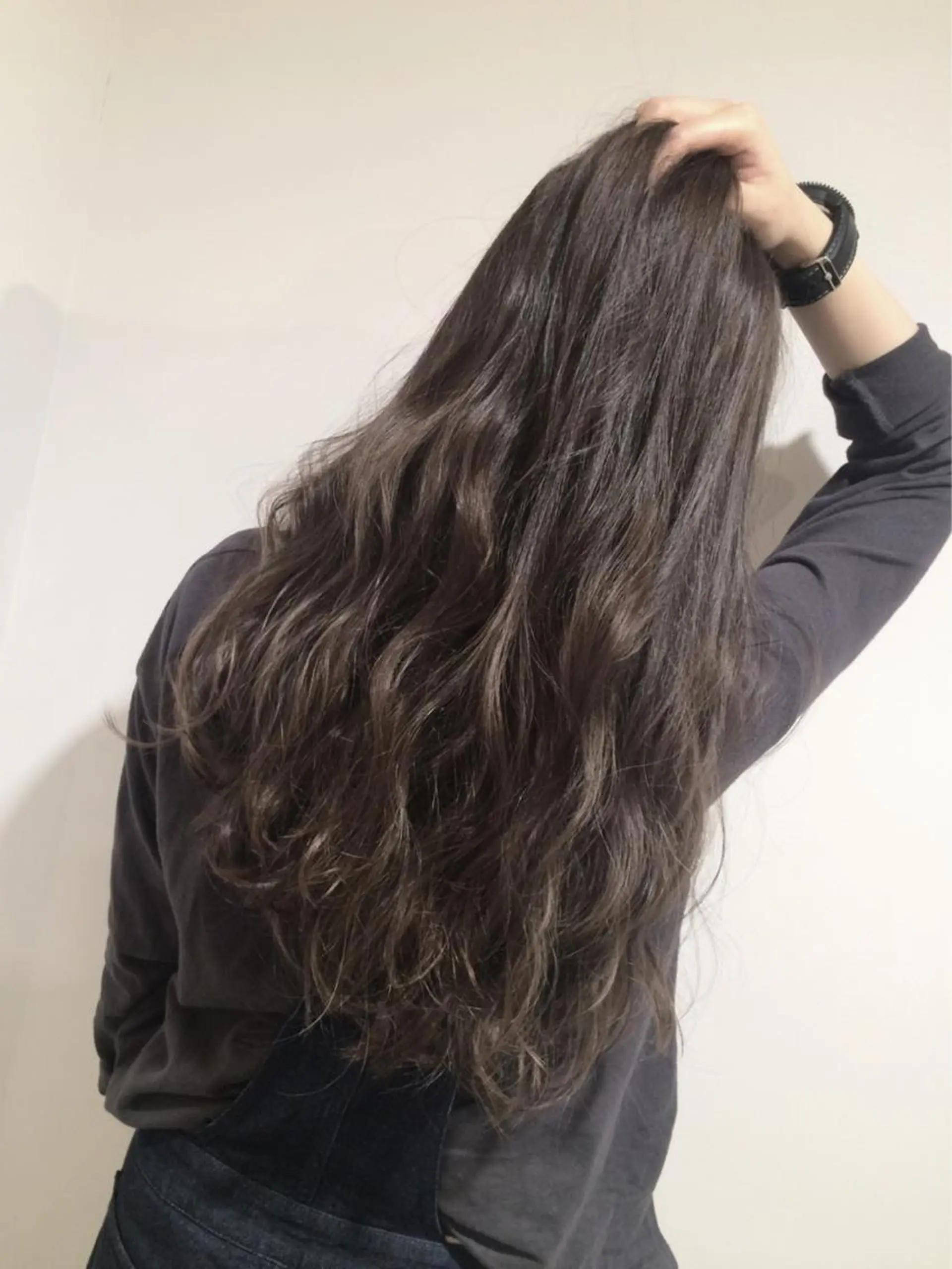 セミロング ロング カラー ヘアアレンジ 韓国♡ワンホン系 ♡YURIのヘアスタイル