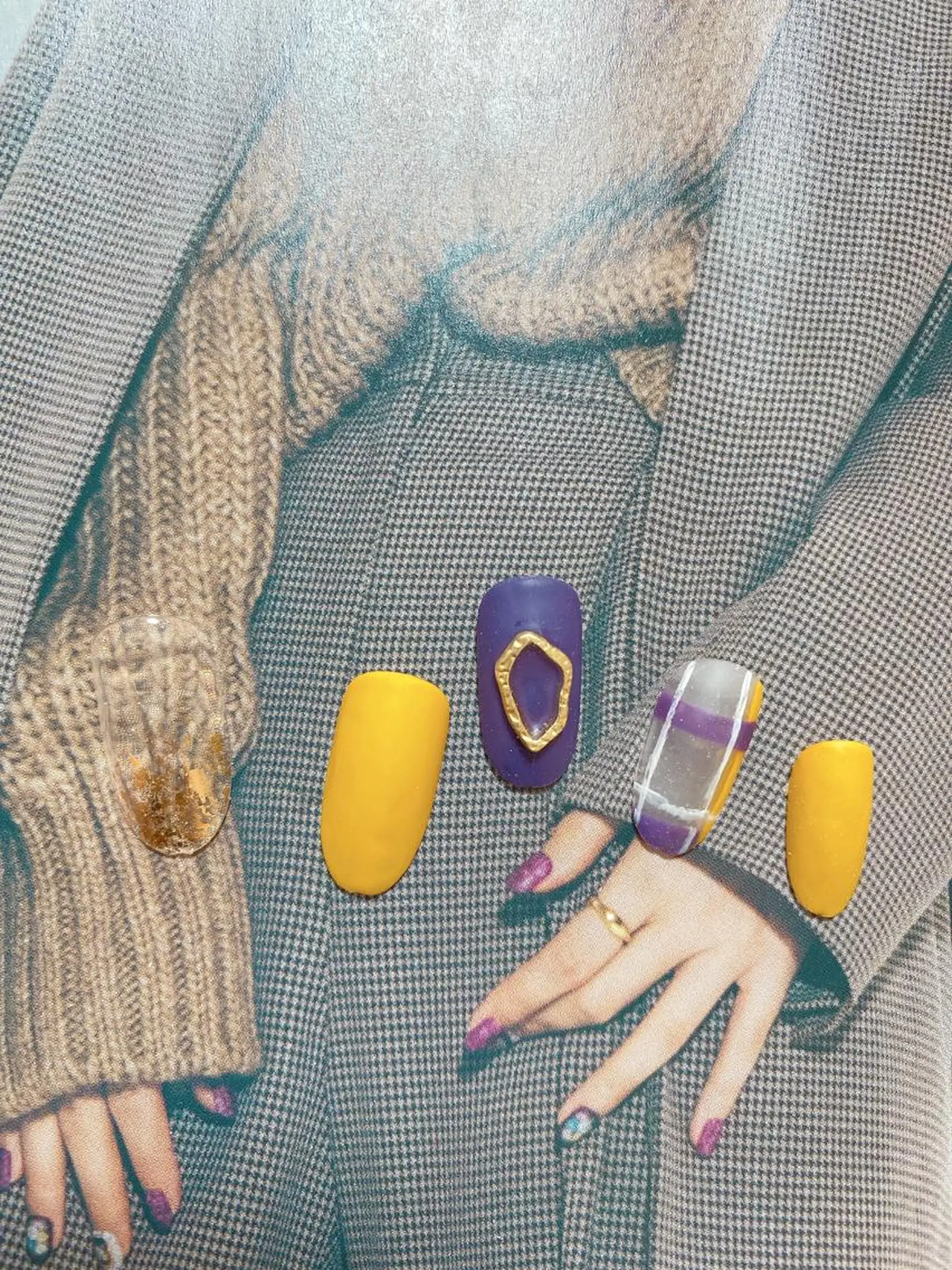 ネイル QULEONAIL所属・大城 裕麻のネイルデザイン