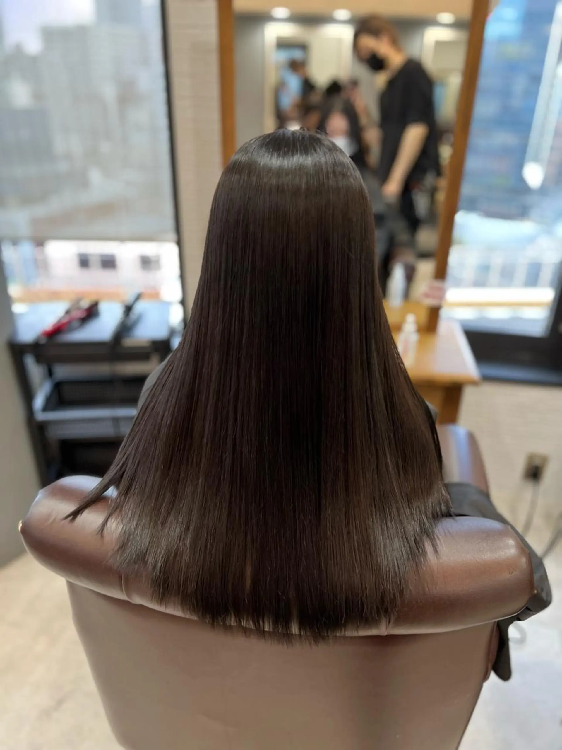 ロング カラー 髪質改善ストレート Kantaのヘアスタイル