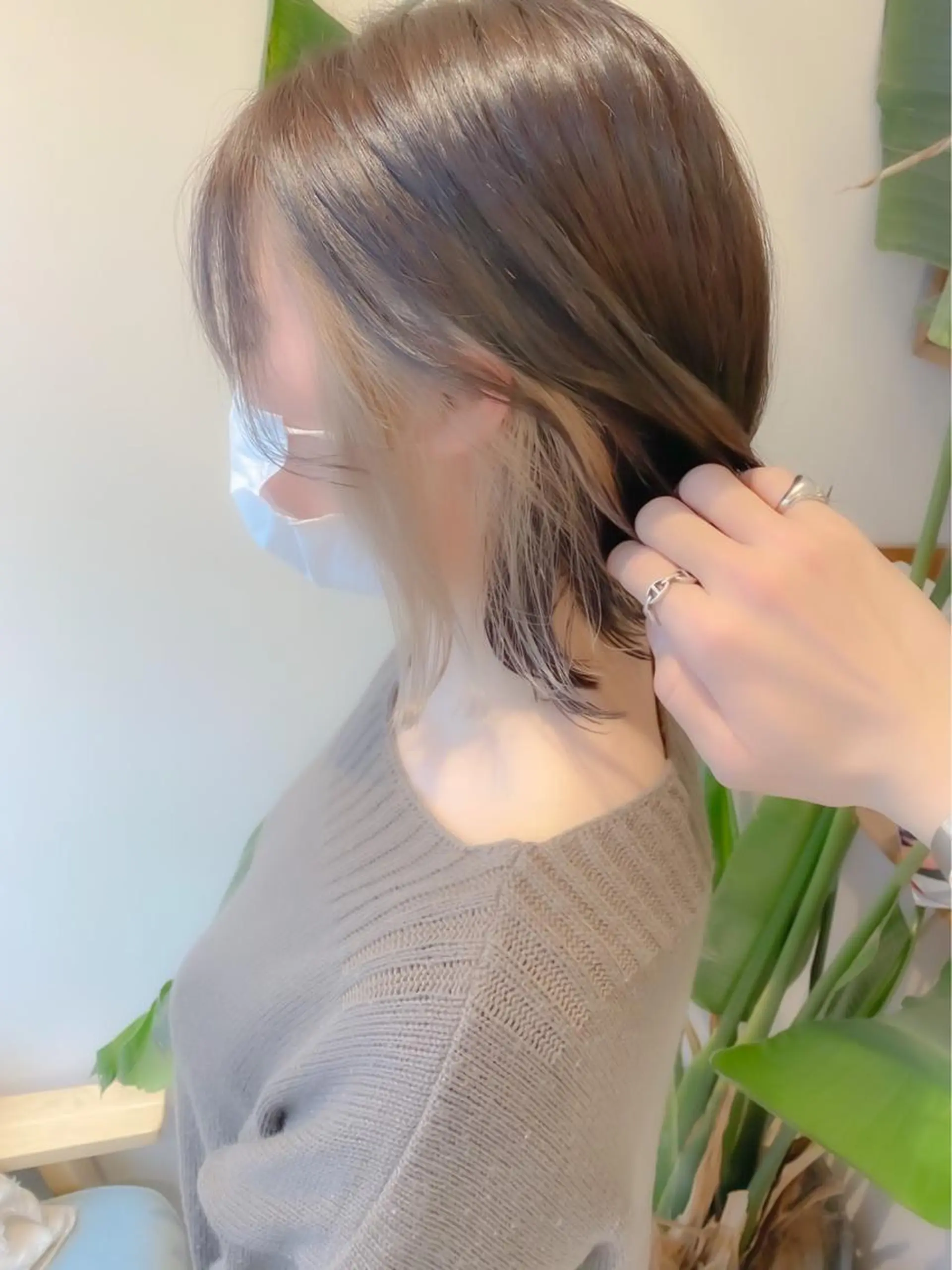 カラー 💎巻ける縮毛矯正/ 艶髪💎石渕智也のヘアスタイル