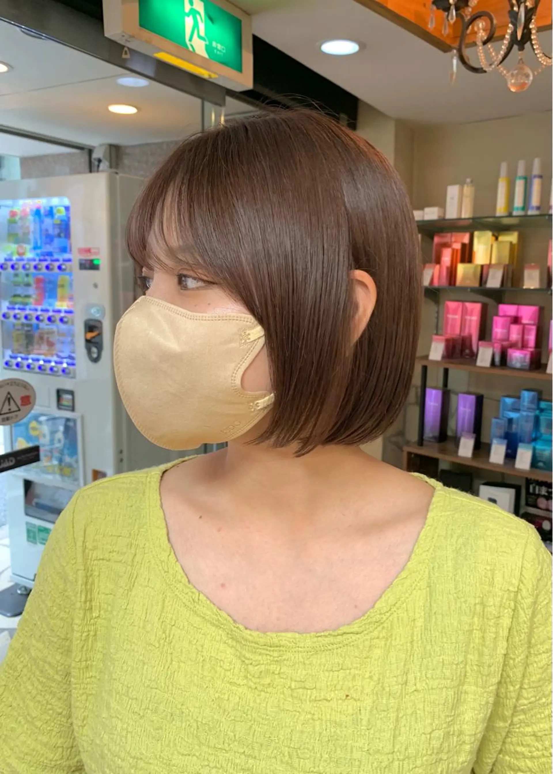 ショート カラー ベージュカラー LUMO所属・矢野 晃平のヘアスタイル