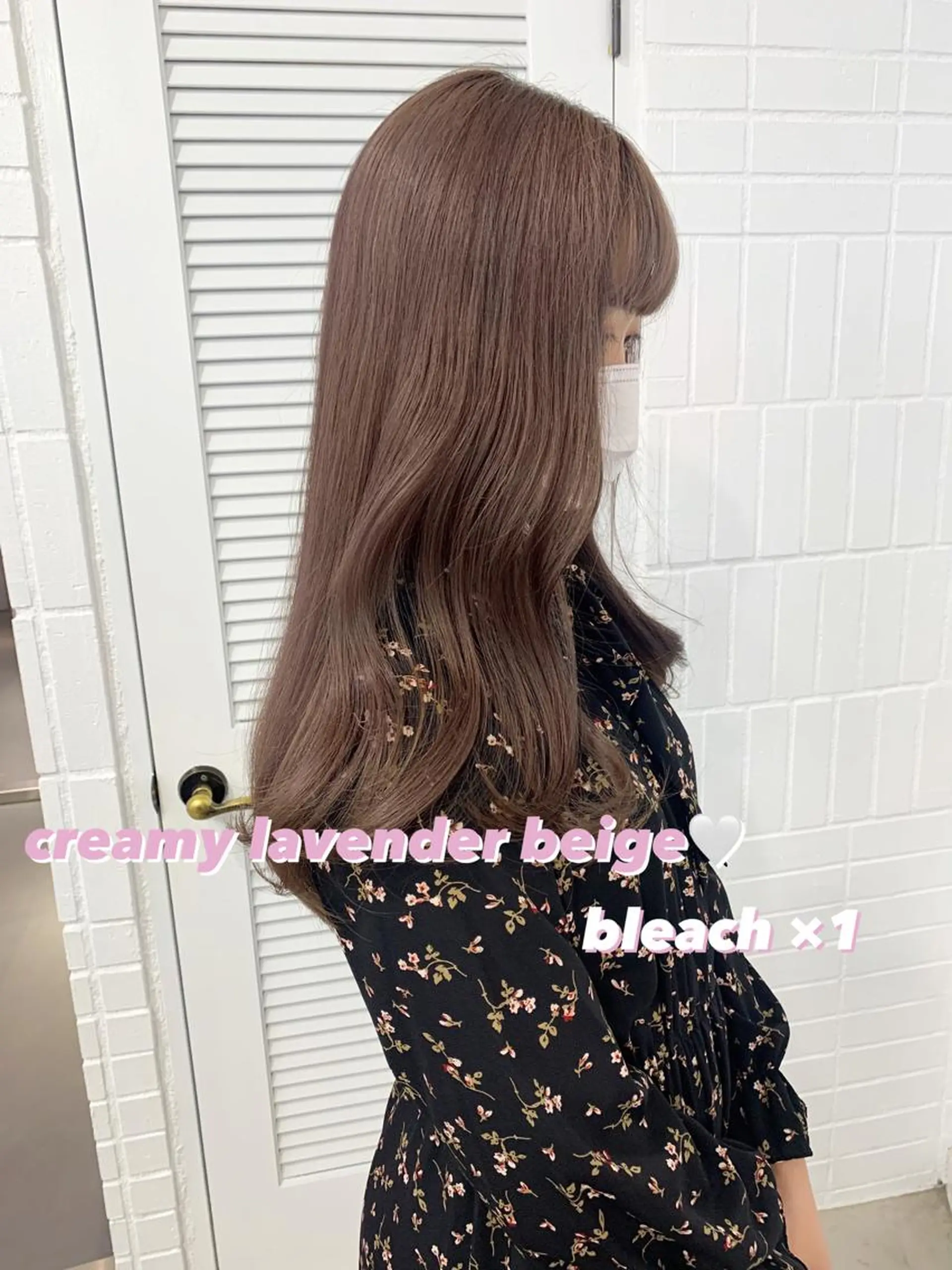 ロング カラー ピンクカラー レイヤー×グレージュ /ピンク🩷mioのヘアスタイル