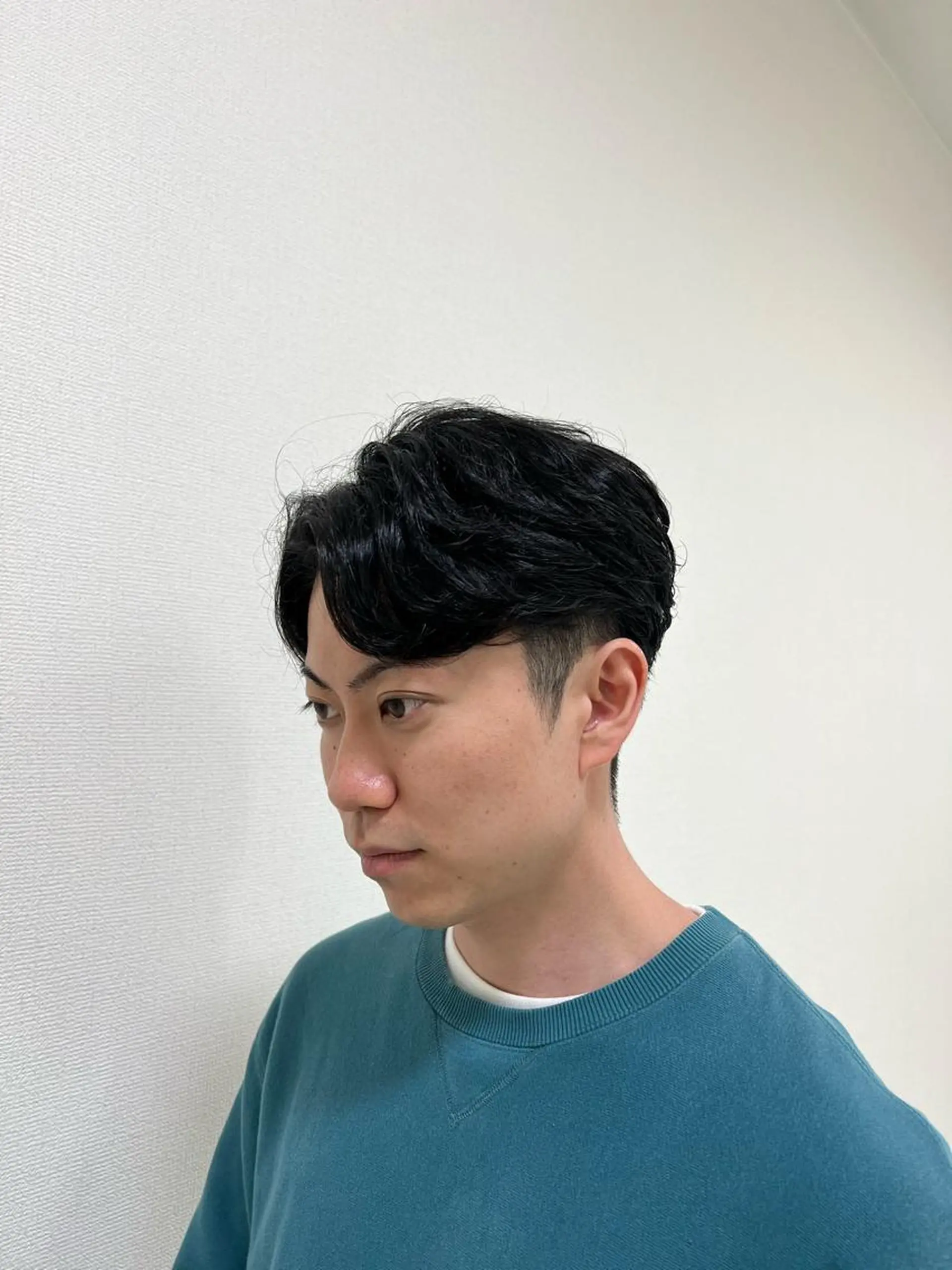 メンズ メンズ韓国風 刈り上げ カット 二宮 光広のヘアスタイル