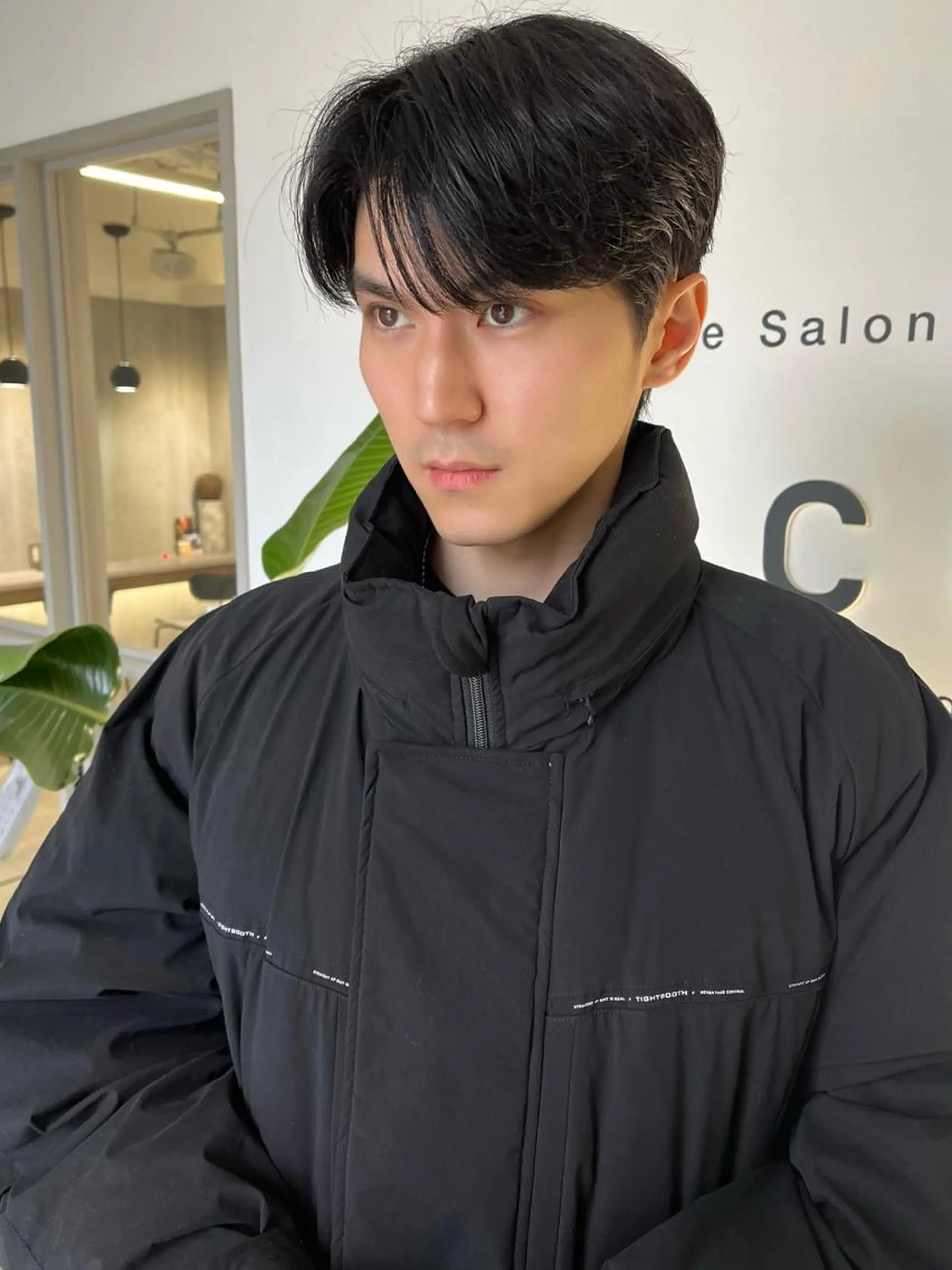 ショート カラー パーマ ヘアアレンジ メンズ メンズ韓国風 韓国風ヘア カット パーマ umu.［韓国ヘア /ダウンパーマ］のヘアスタイル