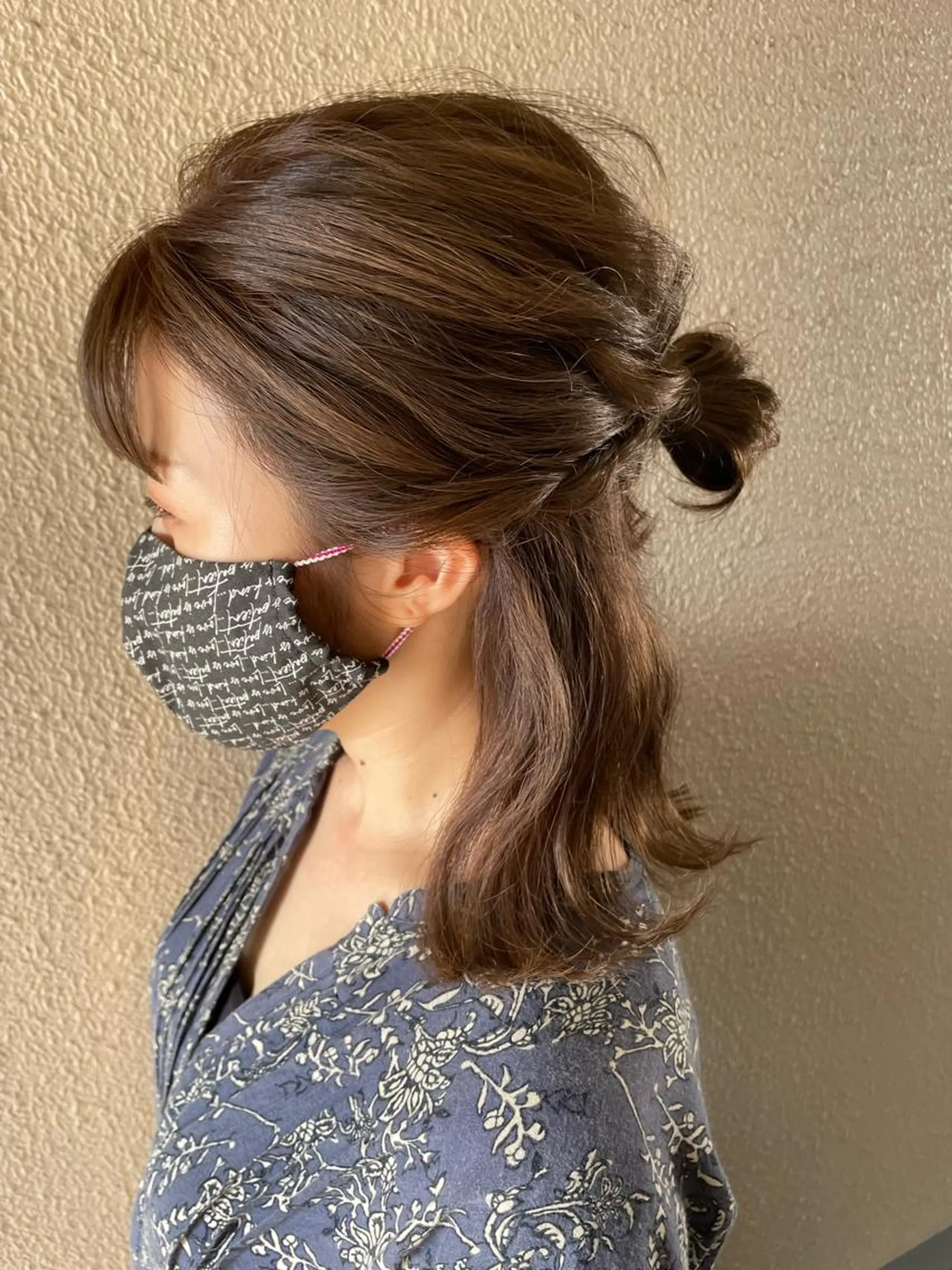 ミディアム カラー ベージュカラー サダハルカ ｜chouetteのヘアスタイル