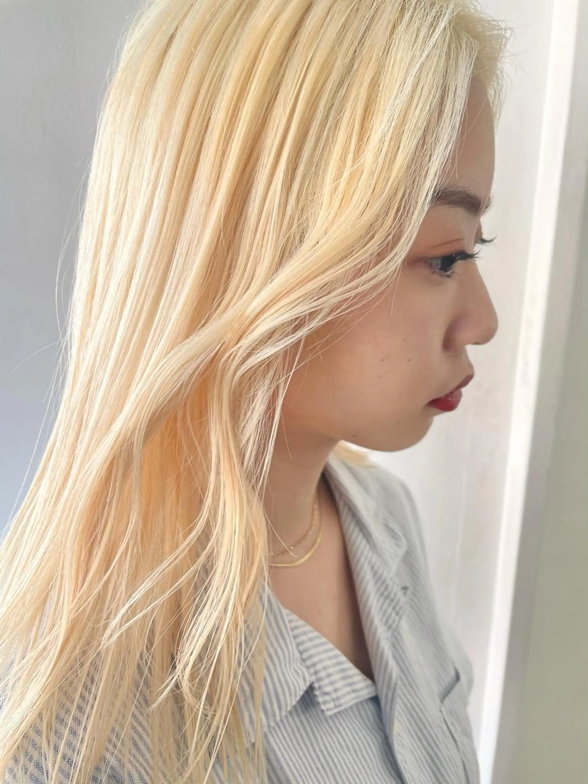 ミディアム カラー ヘアカラー トリートメント 似合わせ｜レイヤー 🪩yurikaのヘアスタイル