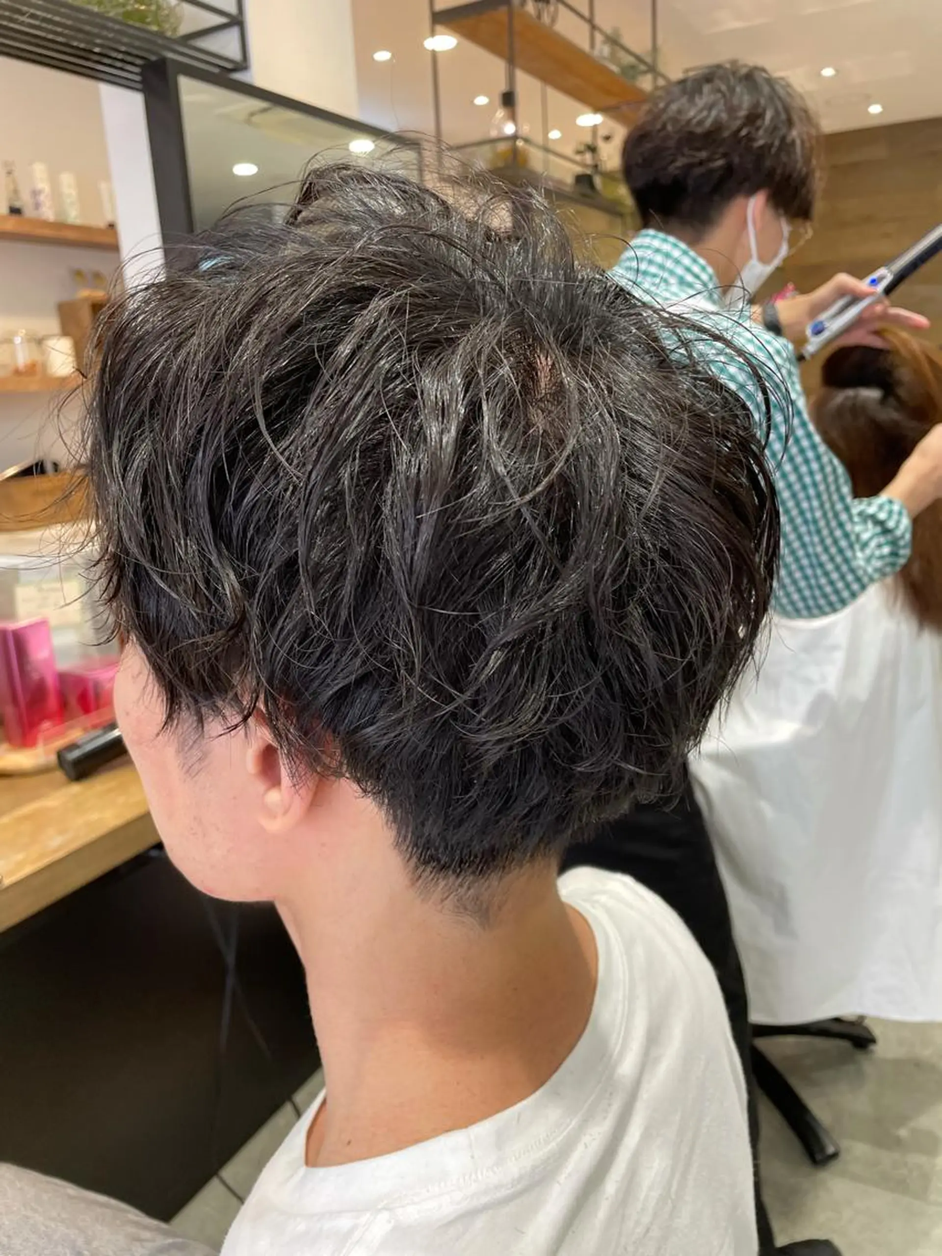 ミディアム ミディアムパーマ 奥東巧真 /パーマスタイル✨のヘアスタイル