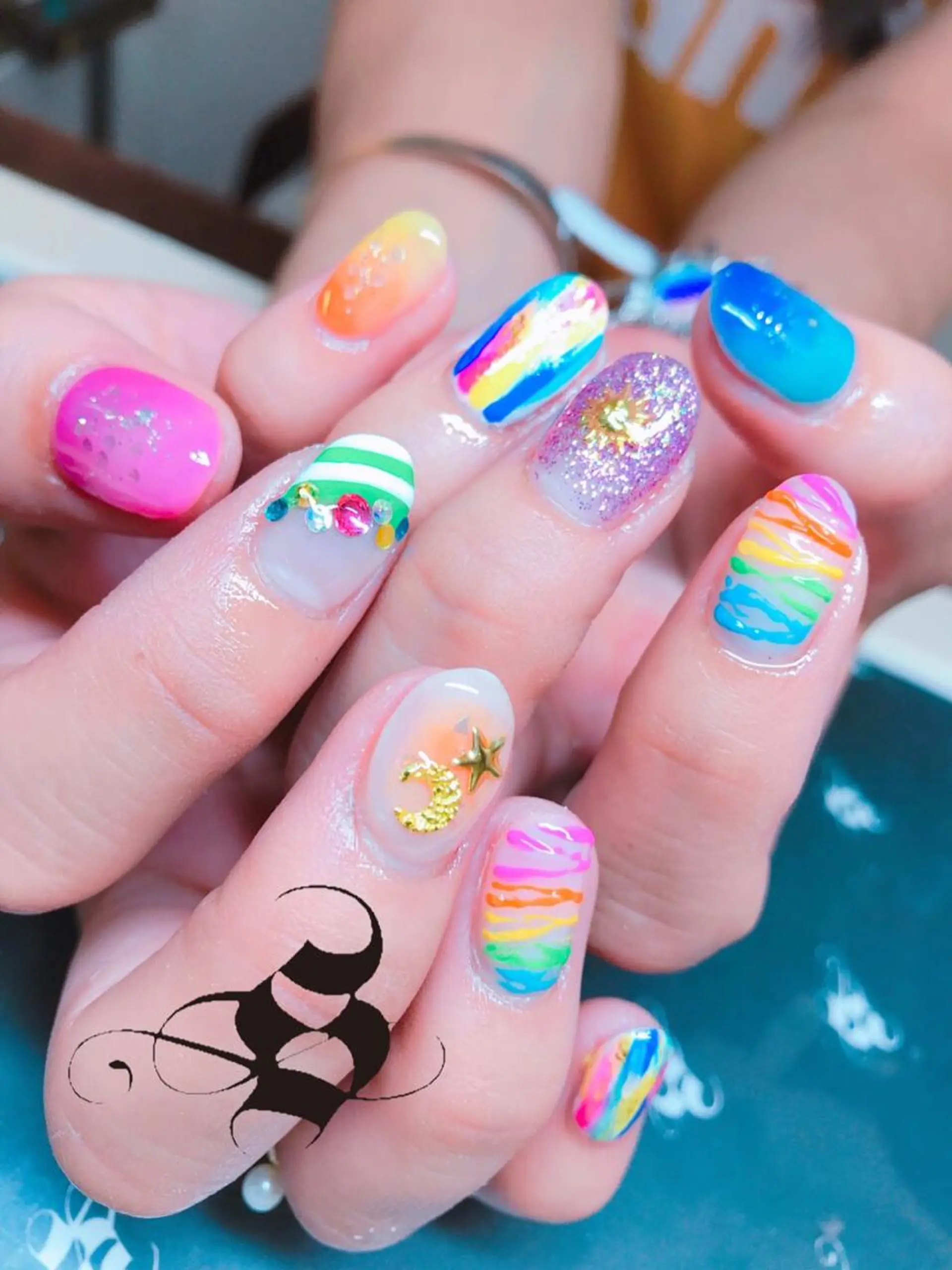 ネイル 長さ出し メンズネイル 持ち込み スカルプネイル ネイルチップ S&S 村田小百合のネイルデザイン