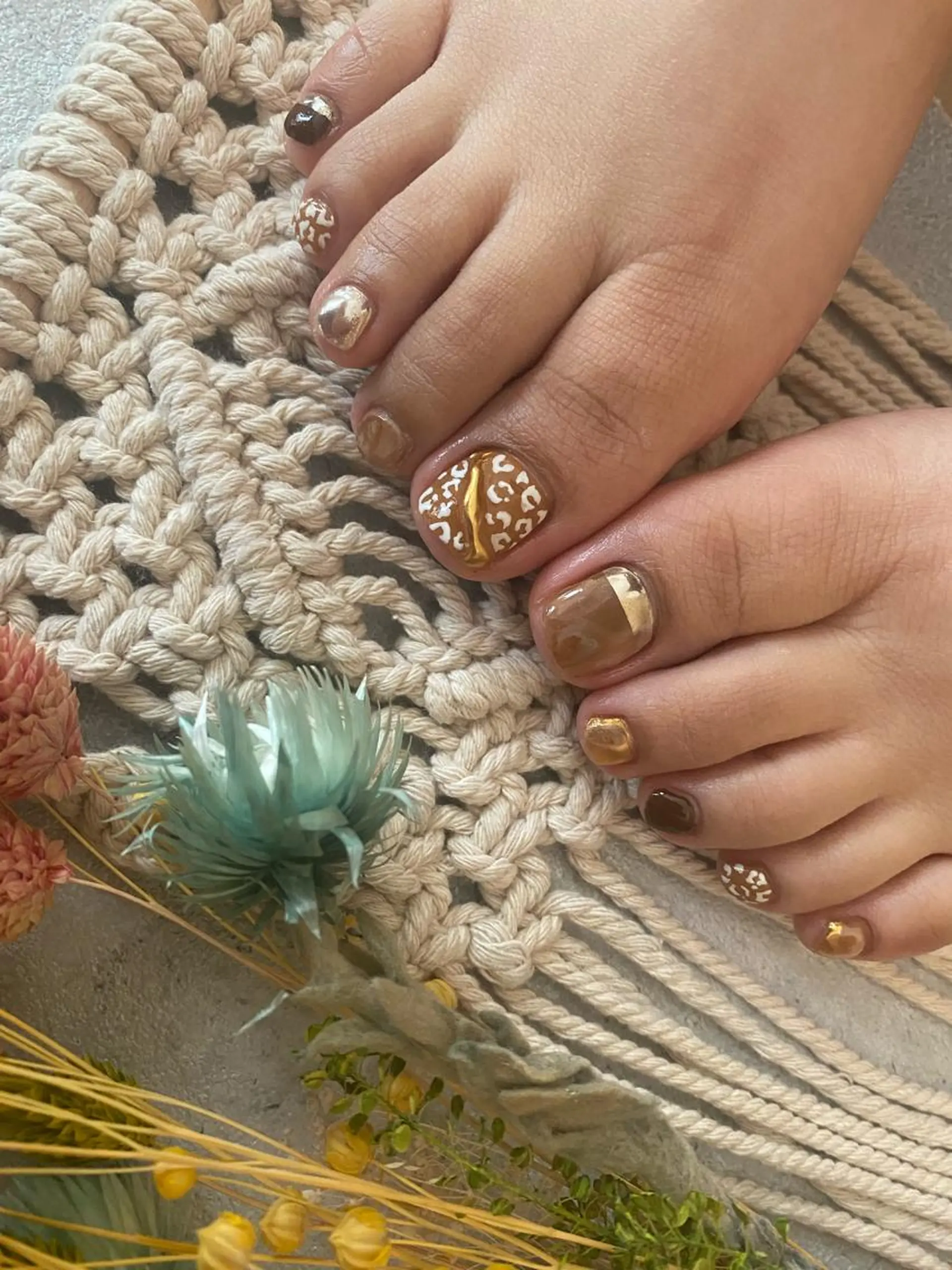 ネイル フットネイル ëmma nail_ by chulaのネイルデザイン