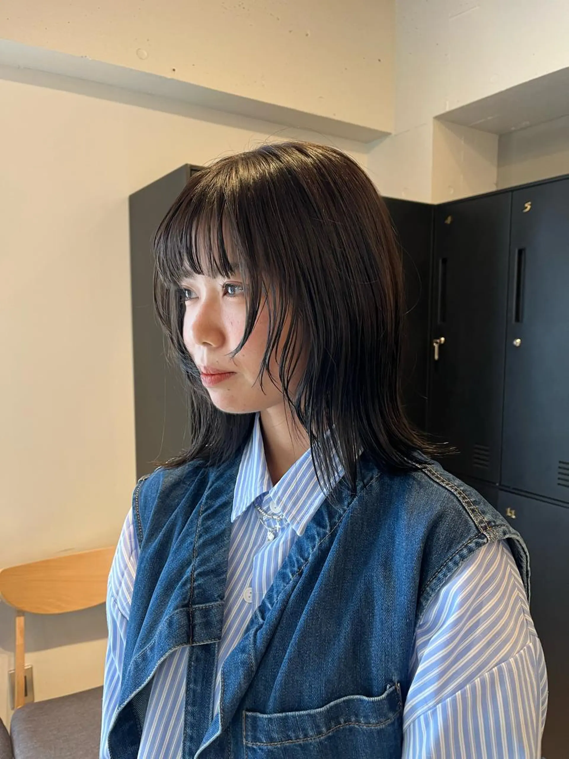 ミディアム カラー タカノ ノゾミのヘアスタイル