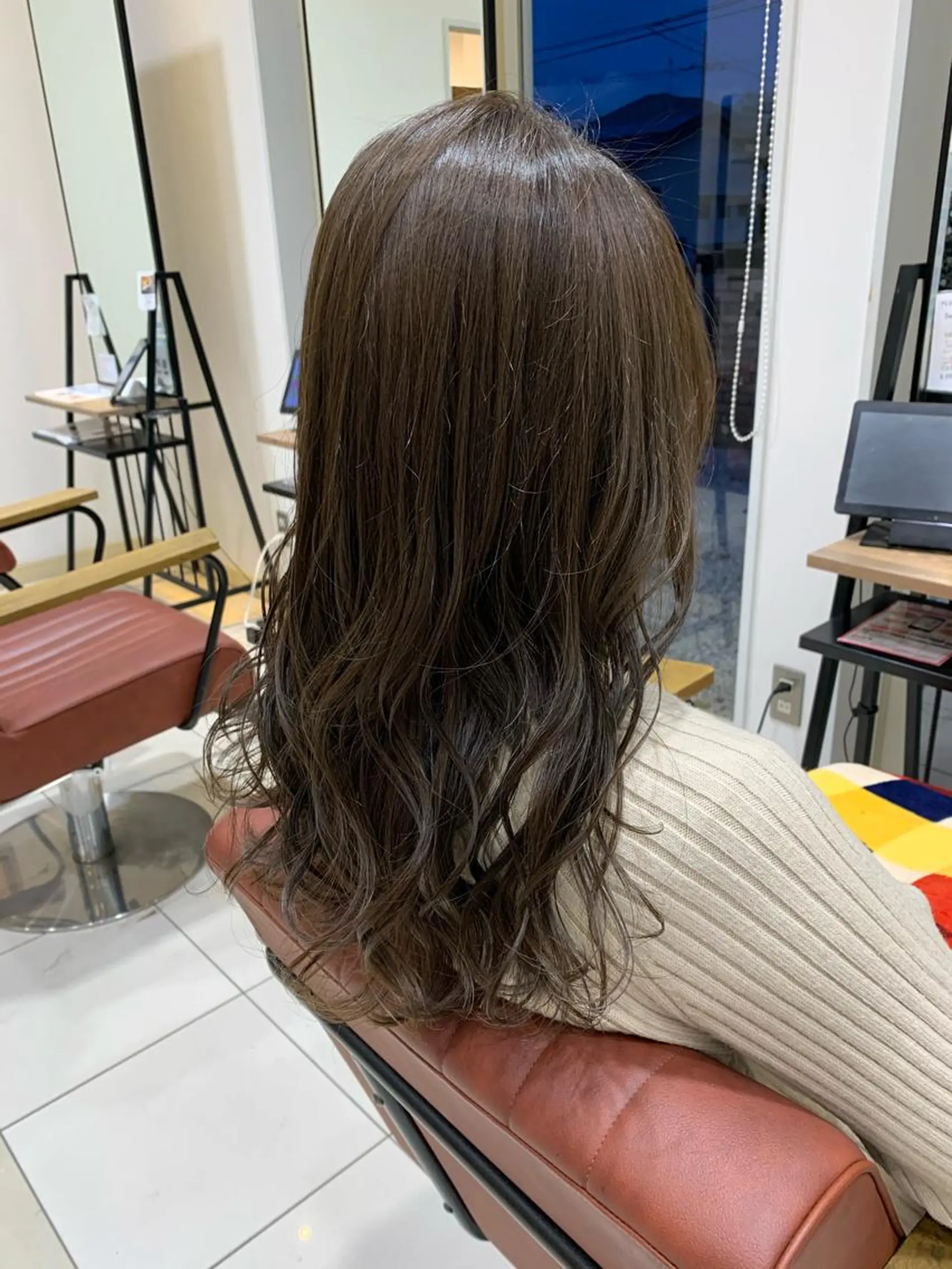 ロング ヘアカラー 髪質改善カラーリスト /根本雄貴のヘアスタイル