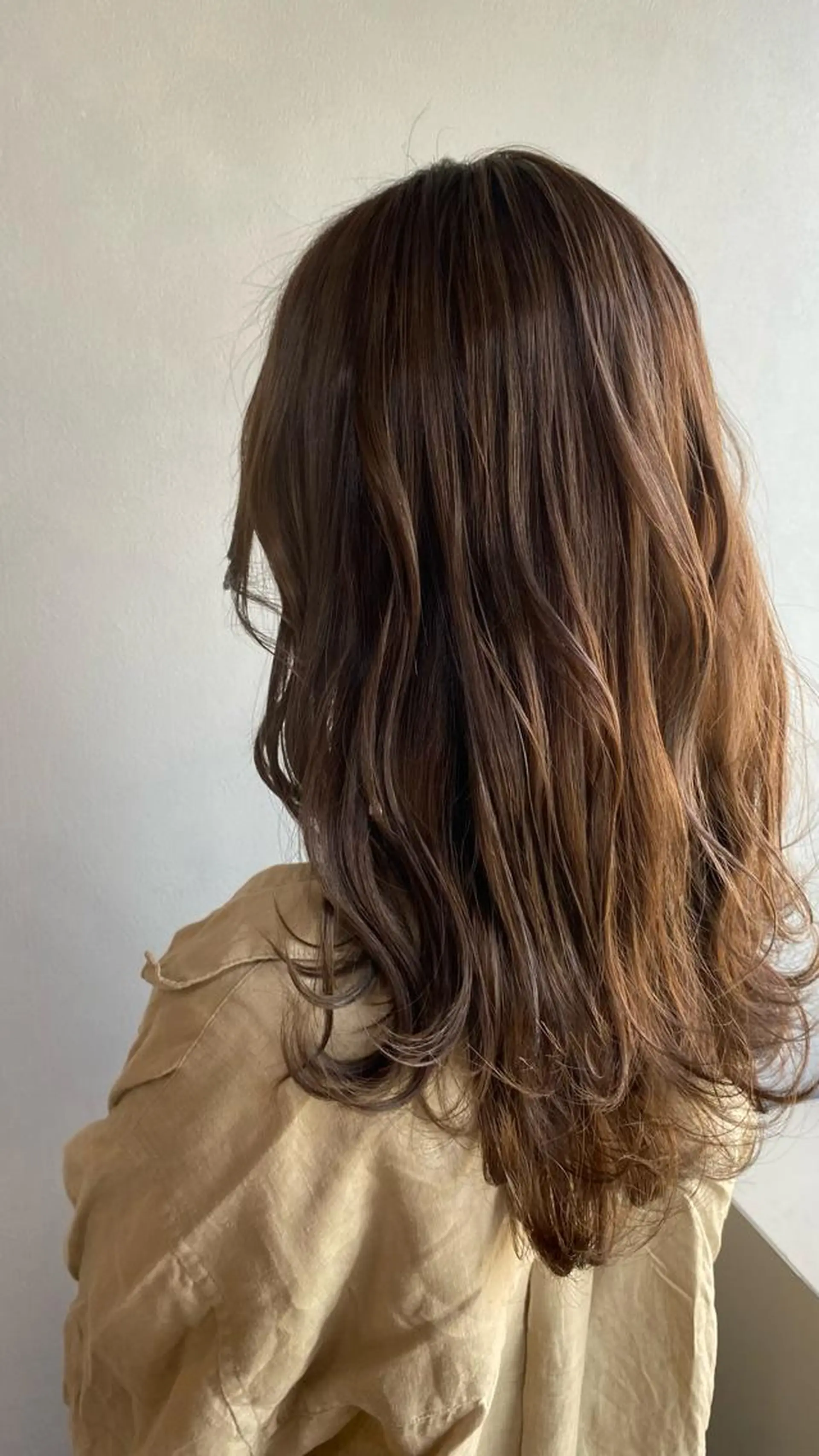 セミロング カラー カット ヘアカラー 🪐SOURCE 塚口　シマブクロ🪐のヘアスタイル