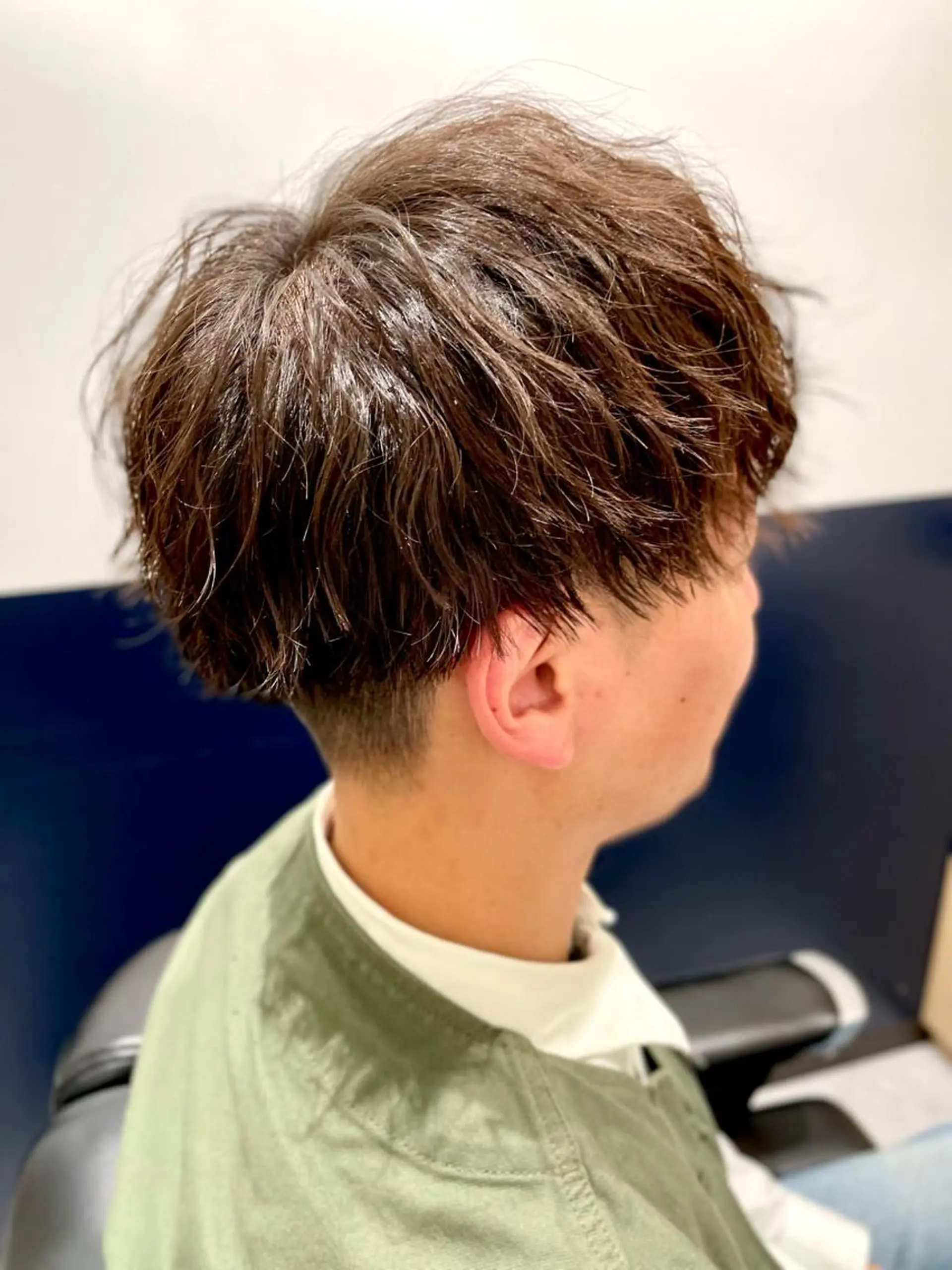 ミディアム パーマ メンズ ミディアムパーマ メンズパーマ ツイストスパイラルパーマ スパイラルパーマ カット パーマ 銀座メンズカット/ 銀座メンズパーマ/のヘアスタイル