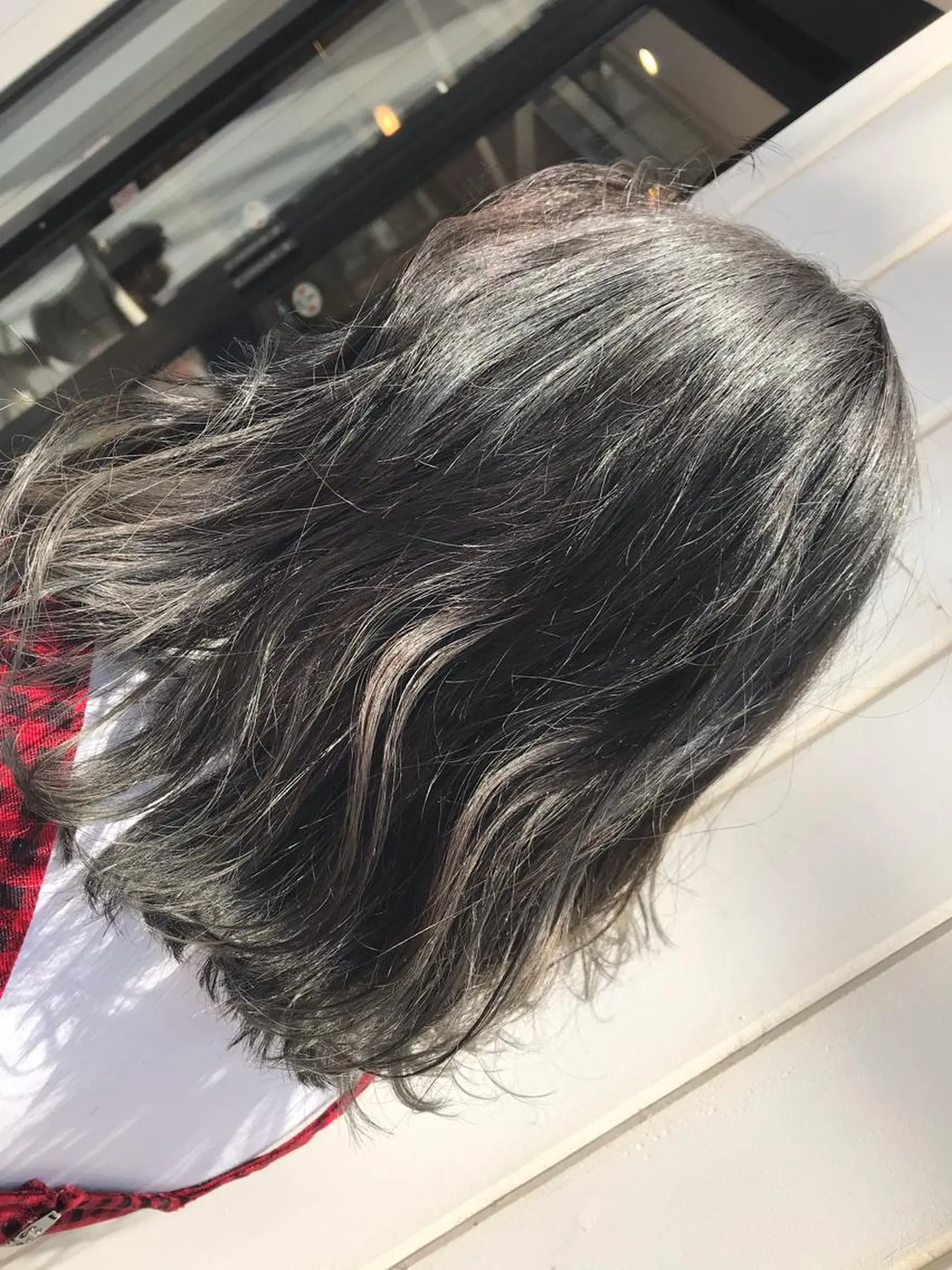 セミロング アッシュ レイヤーカット COSTAEST加藤 まり子🪴のヘアスタイル