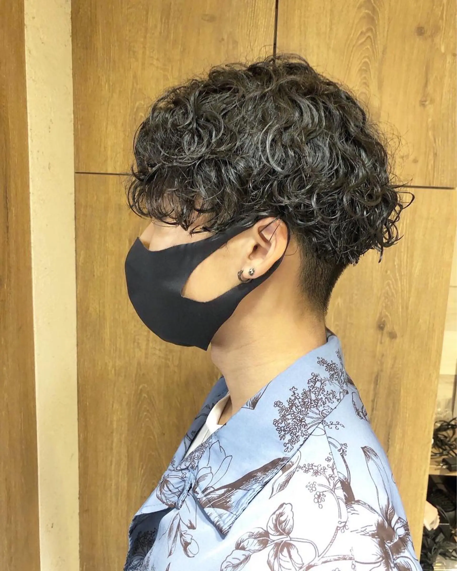 パーマ メンズ 波巻きパーマ 【ディレクター 🧸🤍田澤　唯那】のヘアスタイル