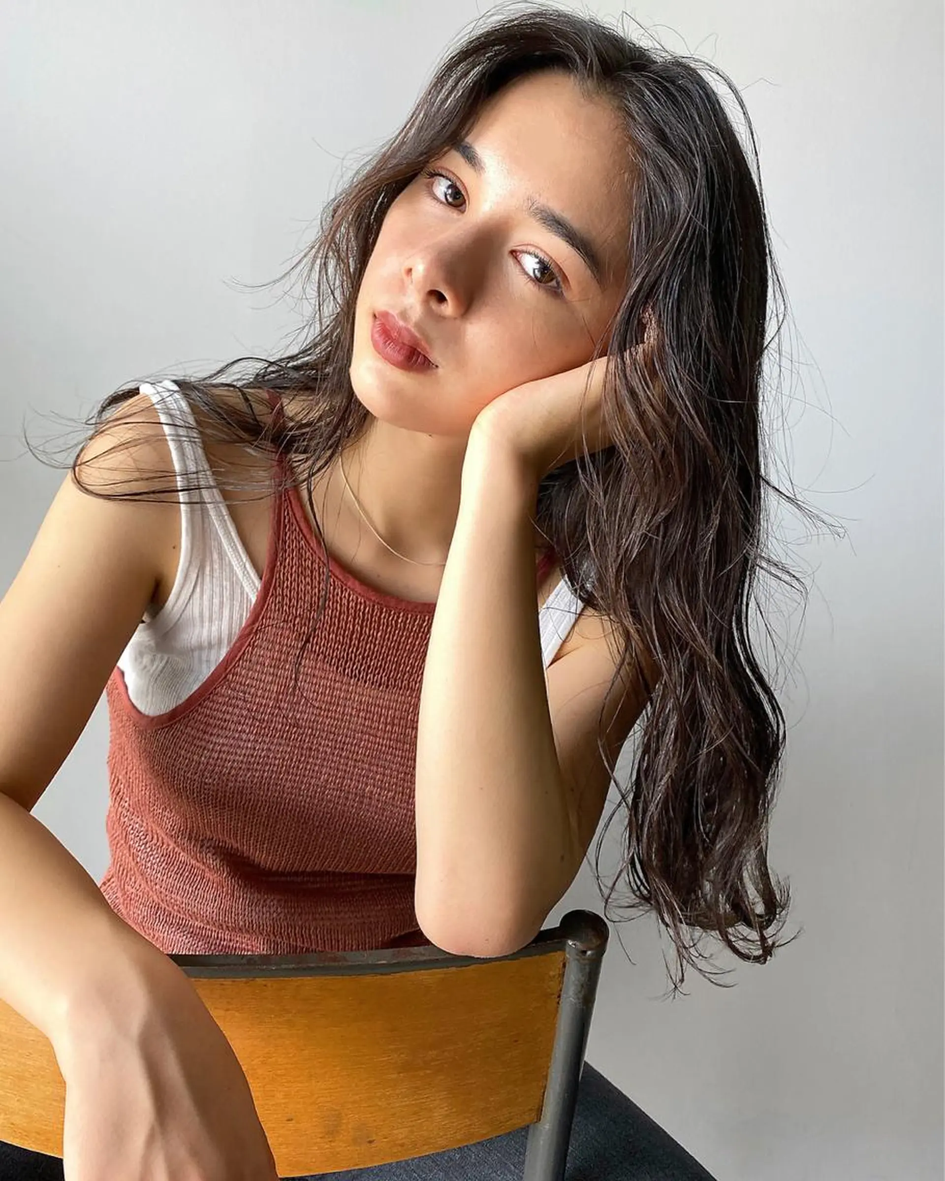 カラー スパイキーショート パーマ　具志堅　太志のヘアスタイル