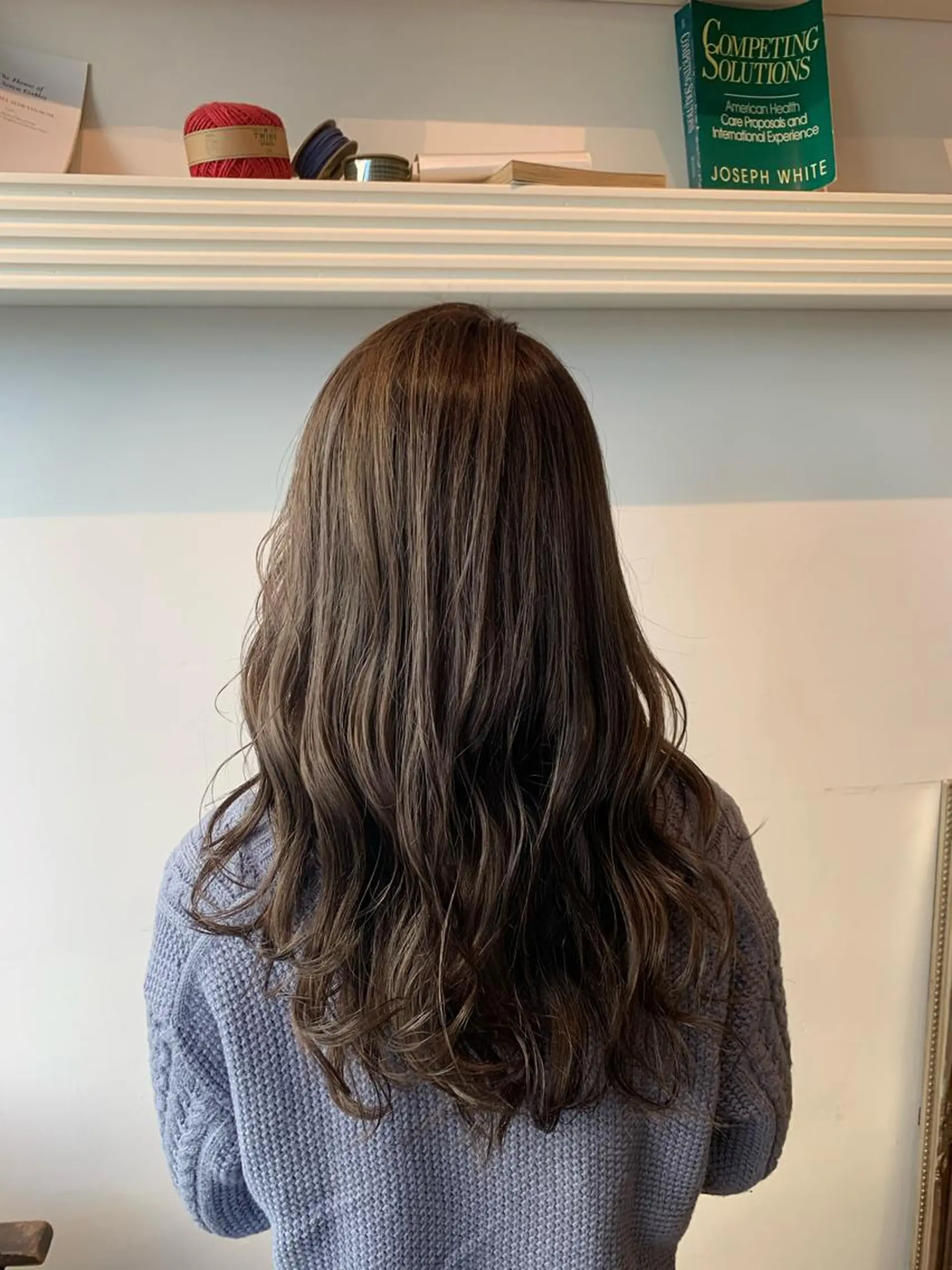 セミロング カット ヘアカラー トリートメント ヘッドスパ ヘアセット 大宮/山口 竣也のヘアスタイル